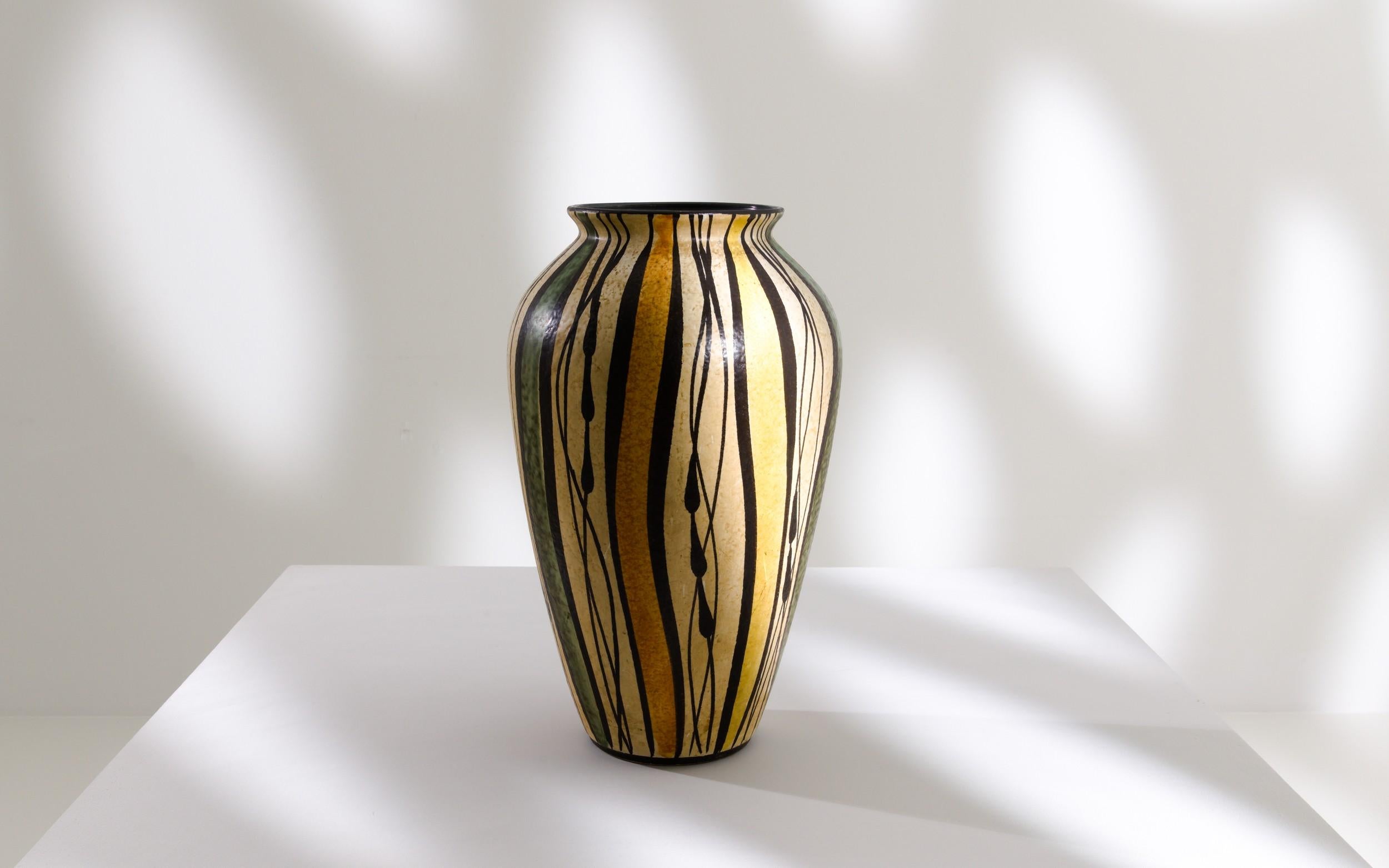 1960s Mid-Century Modern W. Germany Ceramic Vase 3