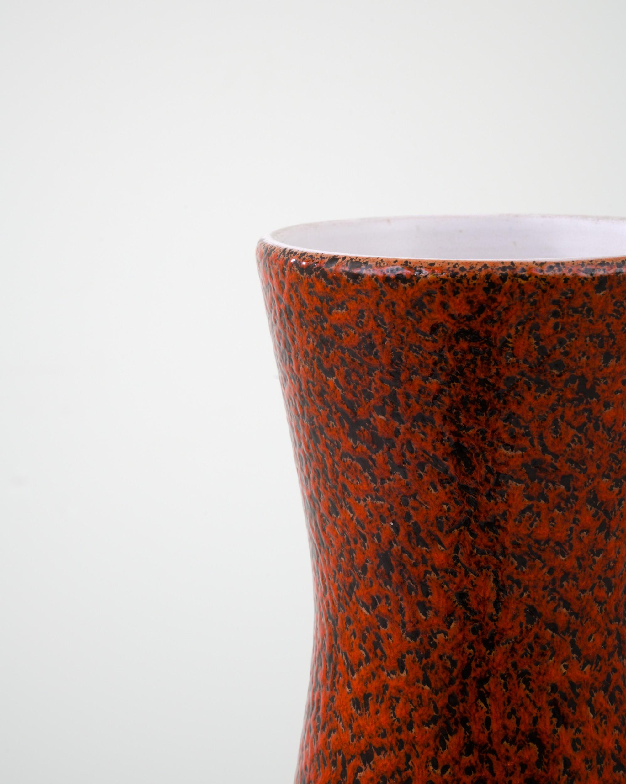 Vaso in ceramica W. Germany della metà del secolo scorso in vendita 1