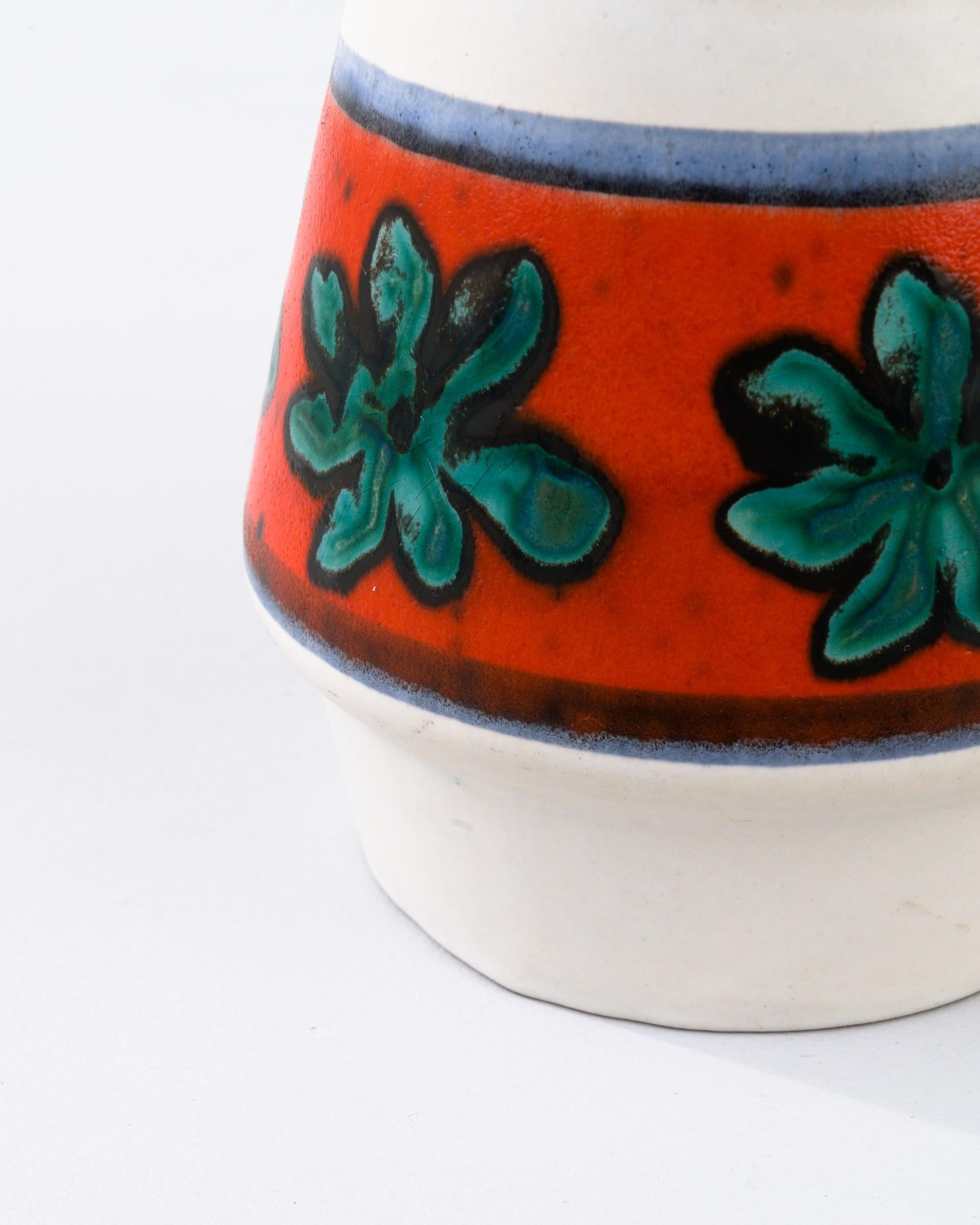 1960s Mid-Century Modern W. Germany Ceramic Vase For Sale 5