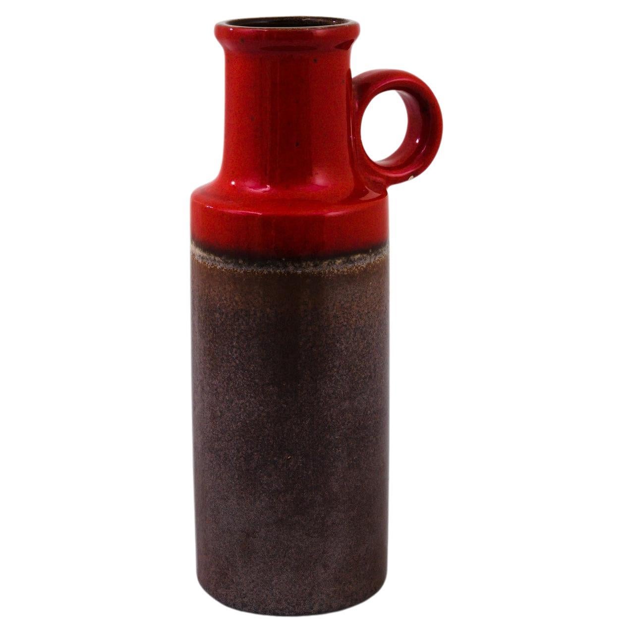 1960s Mid-Century Modern W. Germany Ceramic Vase For Sale