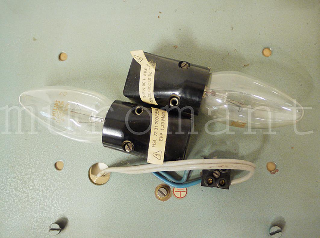 Metà XX secolo Brisk One, un'applique da parete di Murano della metà del secolo scorso, in vetro craquele alla maniera di RAAK in vendita