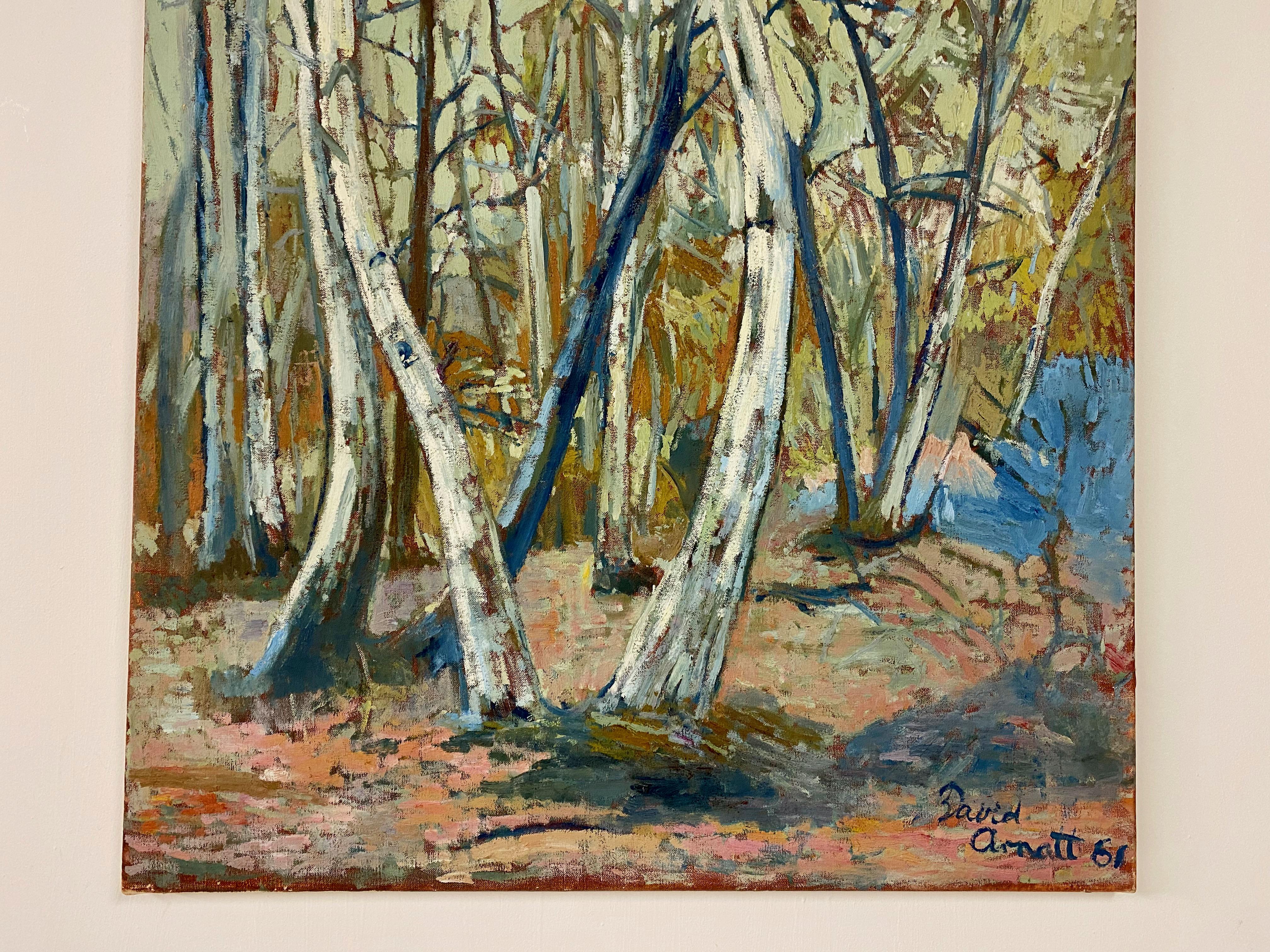 dipinti di alberi