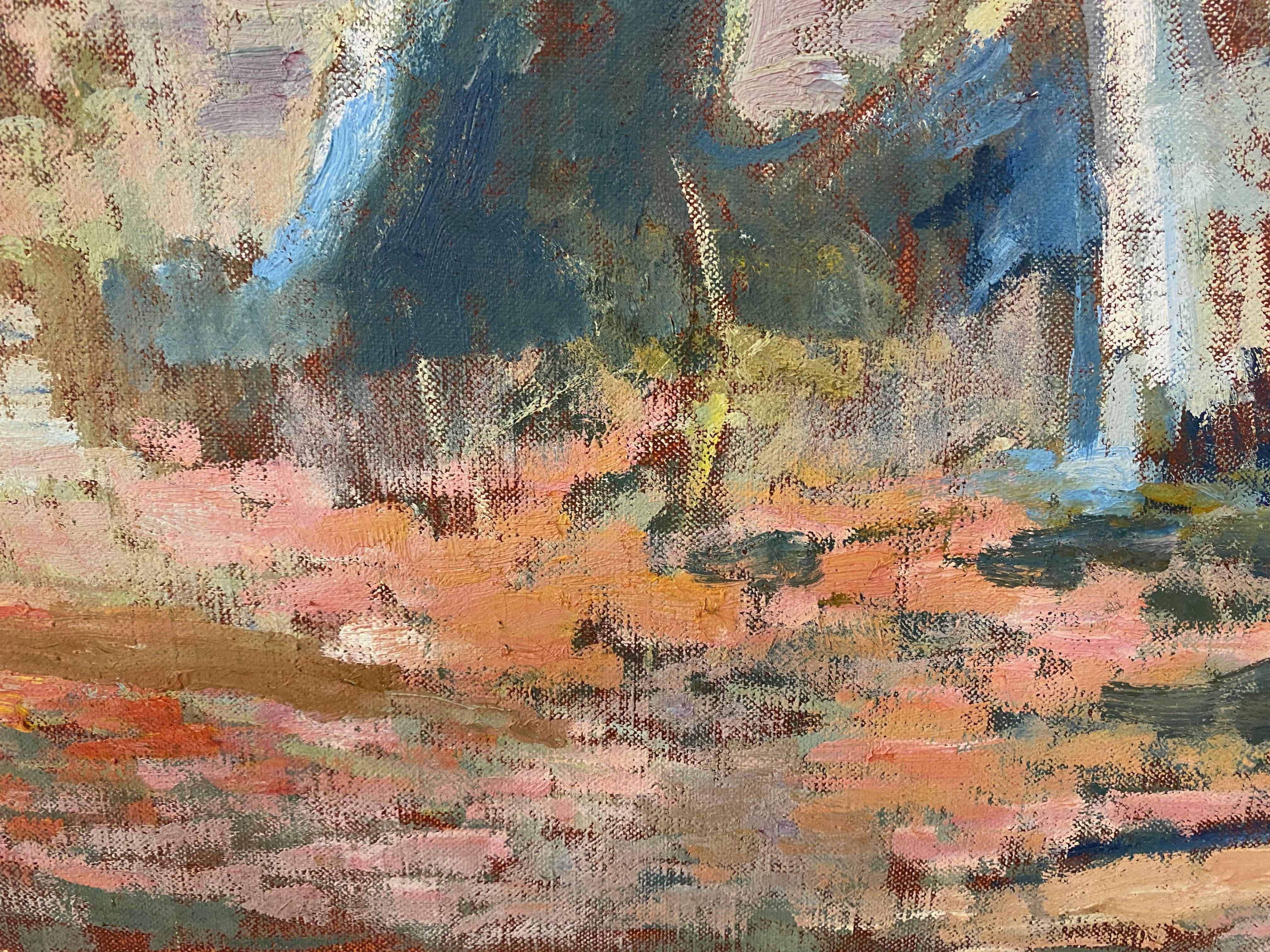 Quadro di alberi di metà secolo degli anni '60 In condizioni buone in vendita a London, London