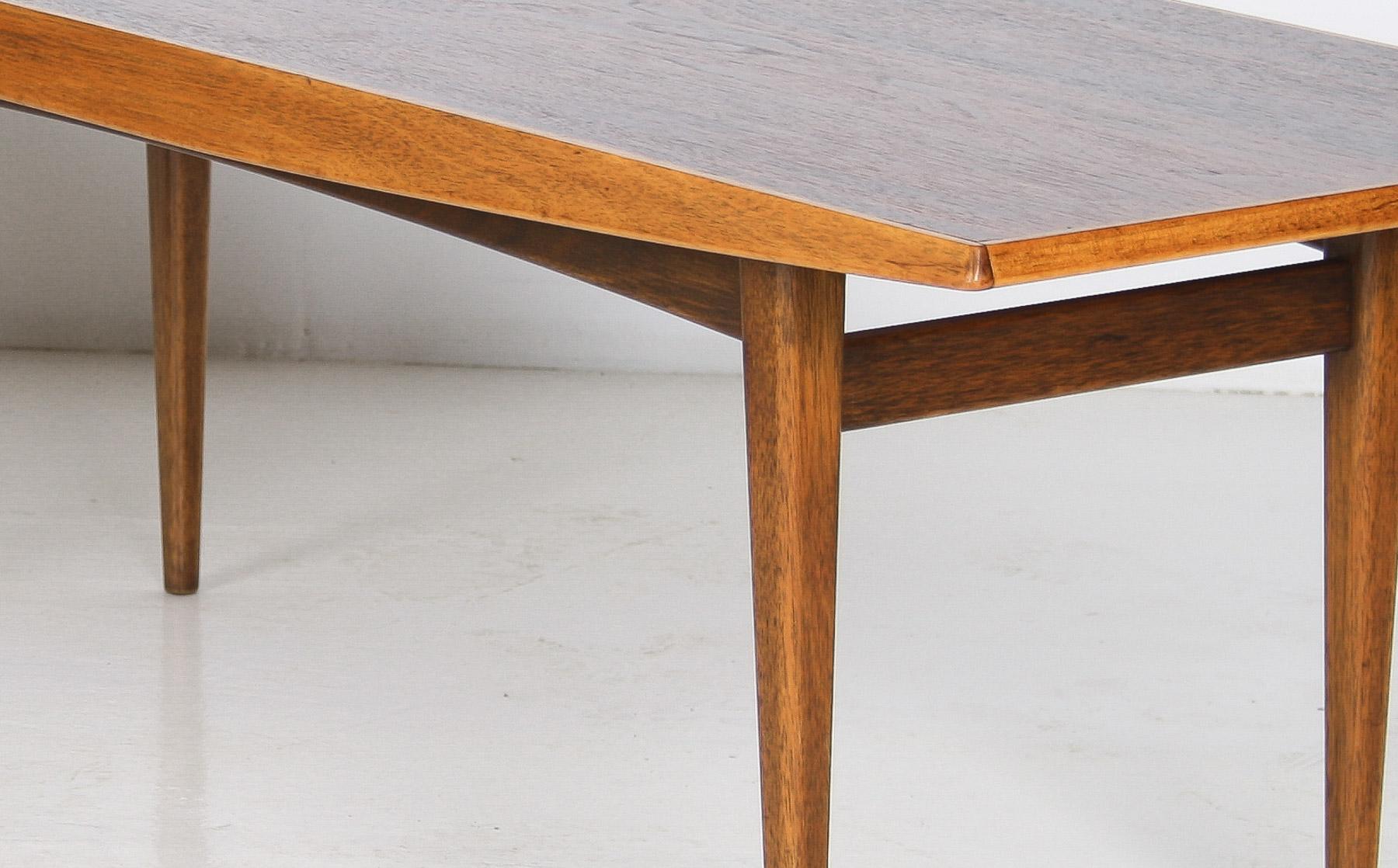 1960s Mid-Century Rectangular Teak Coffee Table 4ft Long by Gordon Russell 6
