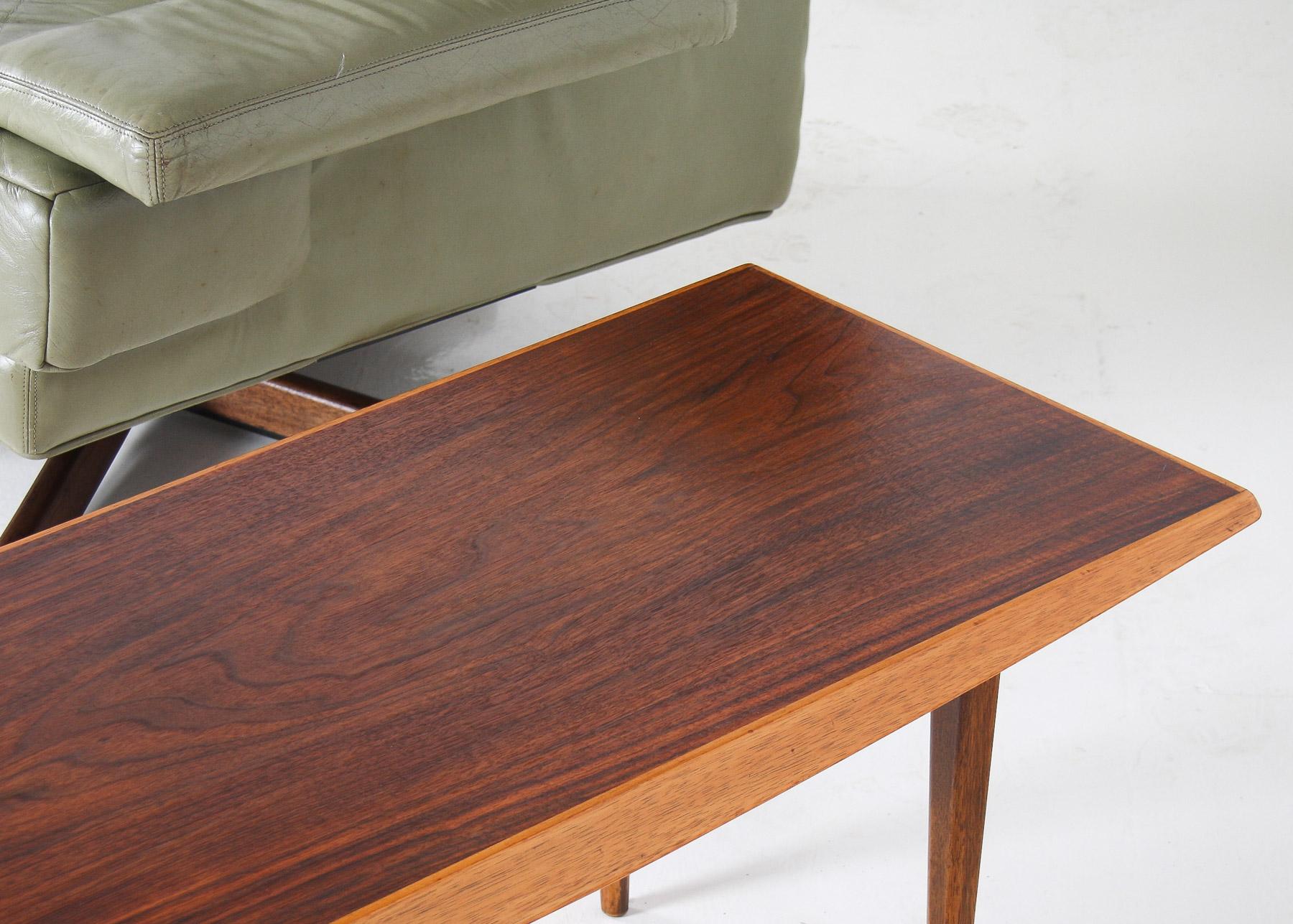 1960s Mid-Century Rectangular Teak Coffee Table 4ft Long by Gordon Russell 2