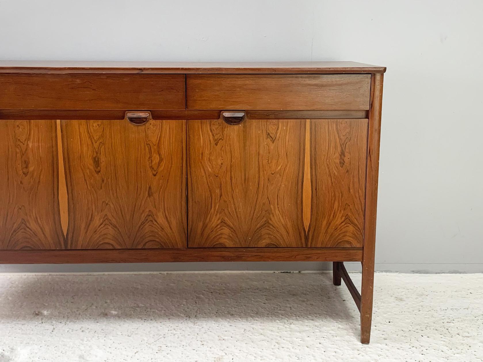Mid-Century Modern 1960’s Mid Century Rosewood ‘Caspian’ Sideboard by Nathan For Sale