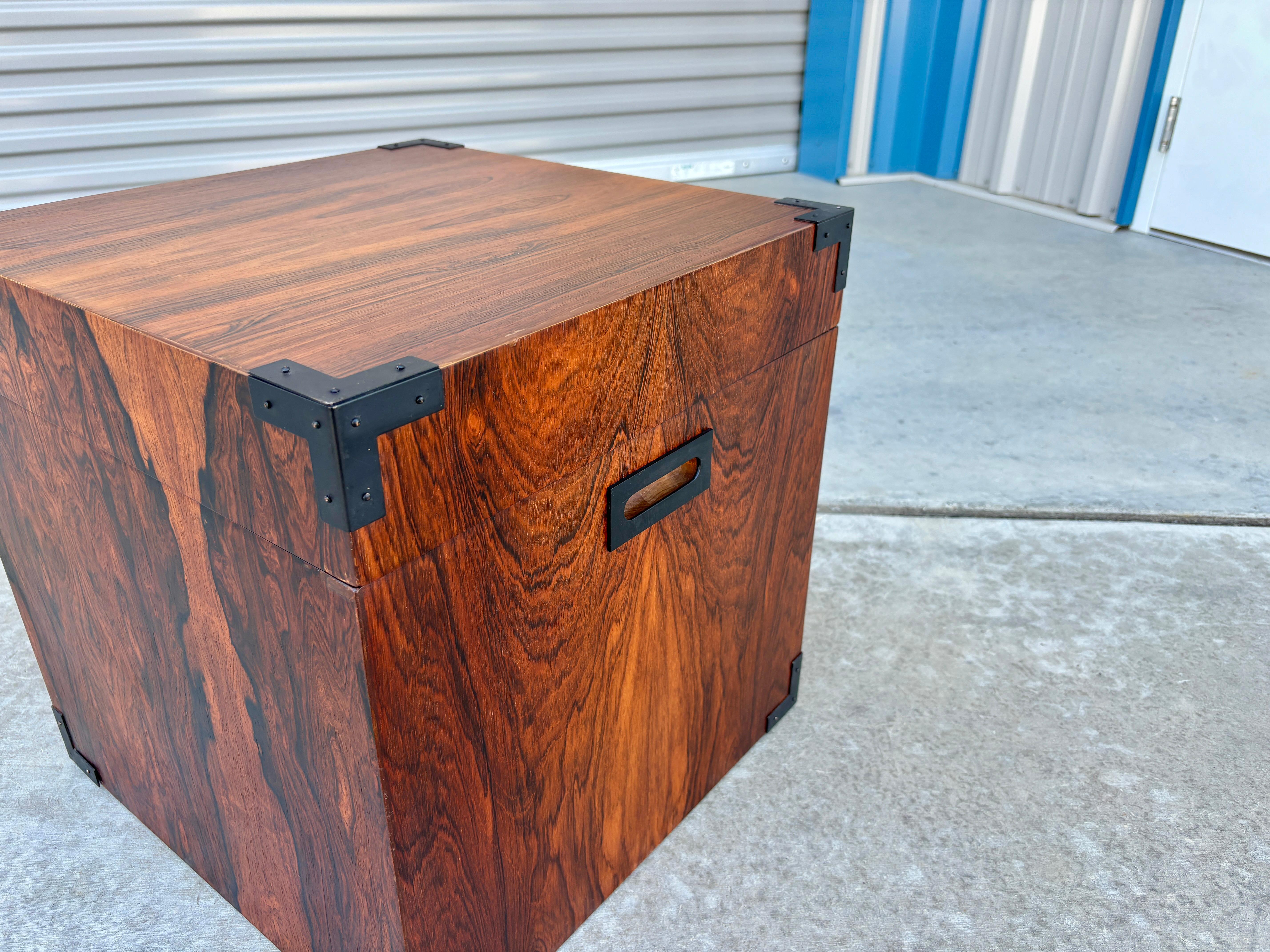 1960s Mid Century Rosewood Chest In Good Condition For Sale In North Hollywood, CA