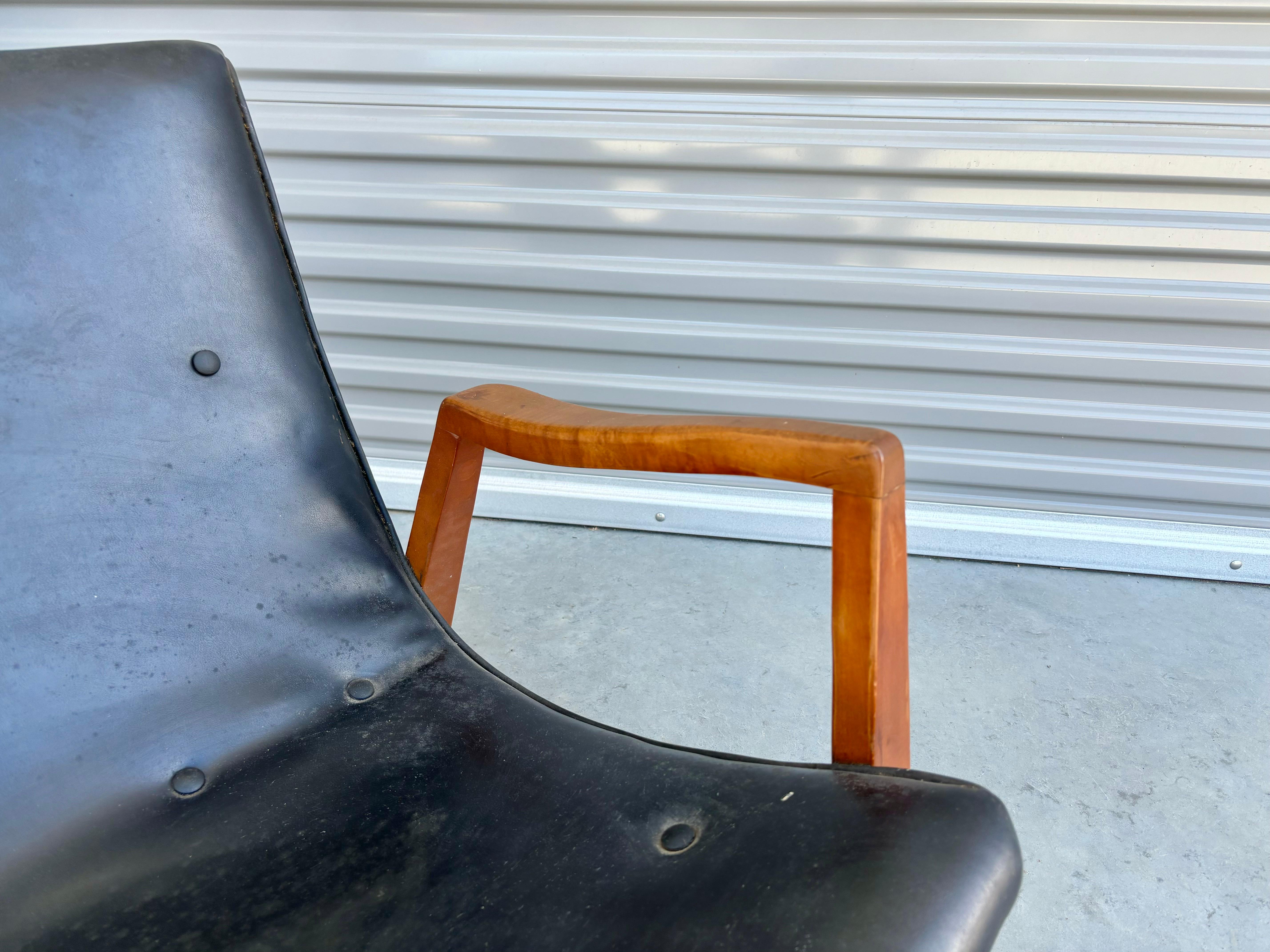 1960er Jahre Mid Century Scoop Lounge Chair Entworfen von Milo Baughman im Angebot 6