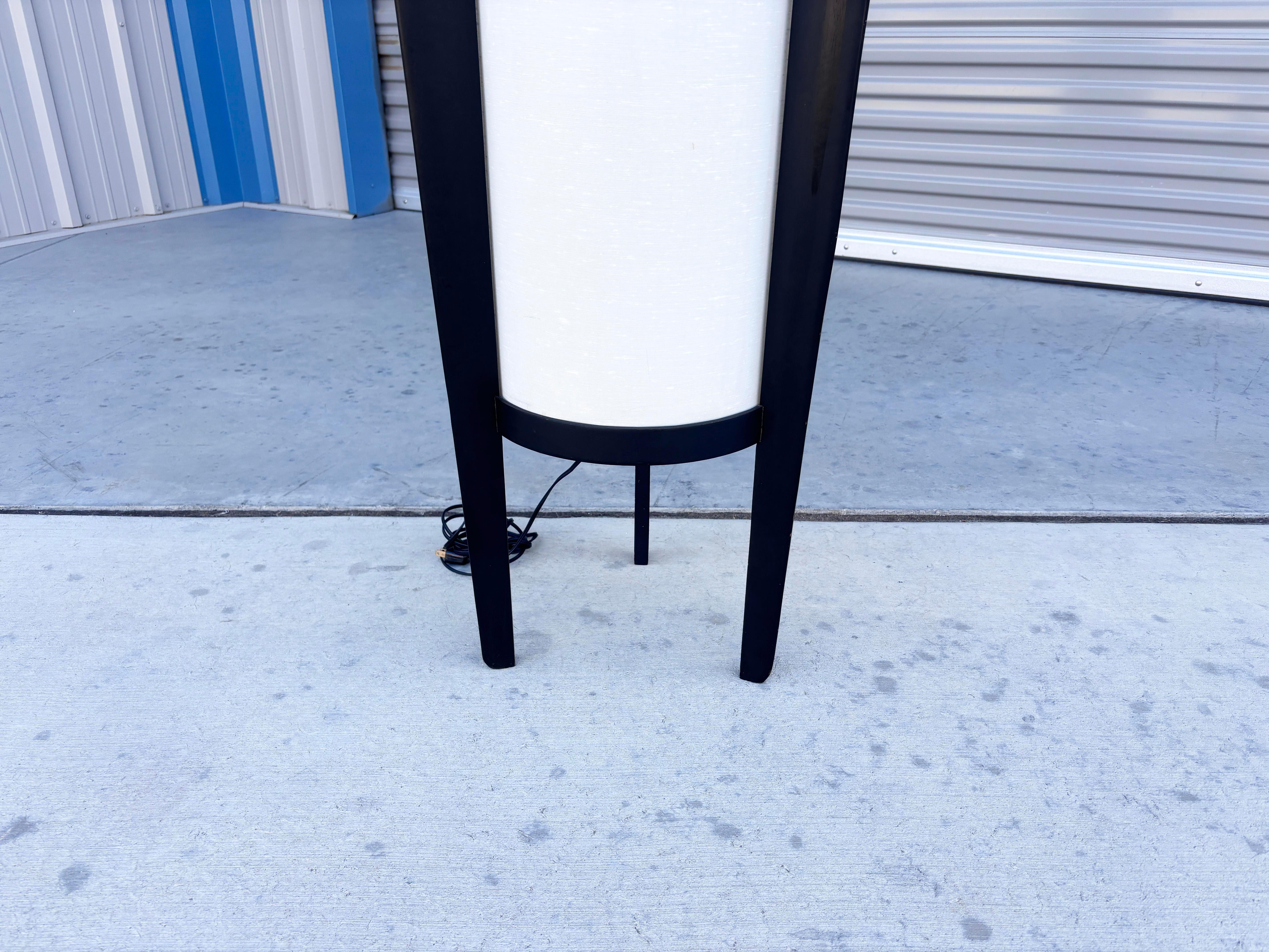 Lampada da terra scolpita del 1960 di Modeline In condizioni buone in vendita a North Hollywood, CA