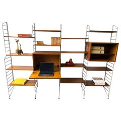 1960s Mid-Century shelving system by Brianco (also available as individual units