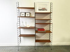Sistema di scaffalature Mid-Century del 1960 di Brianco