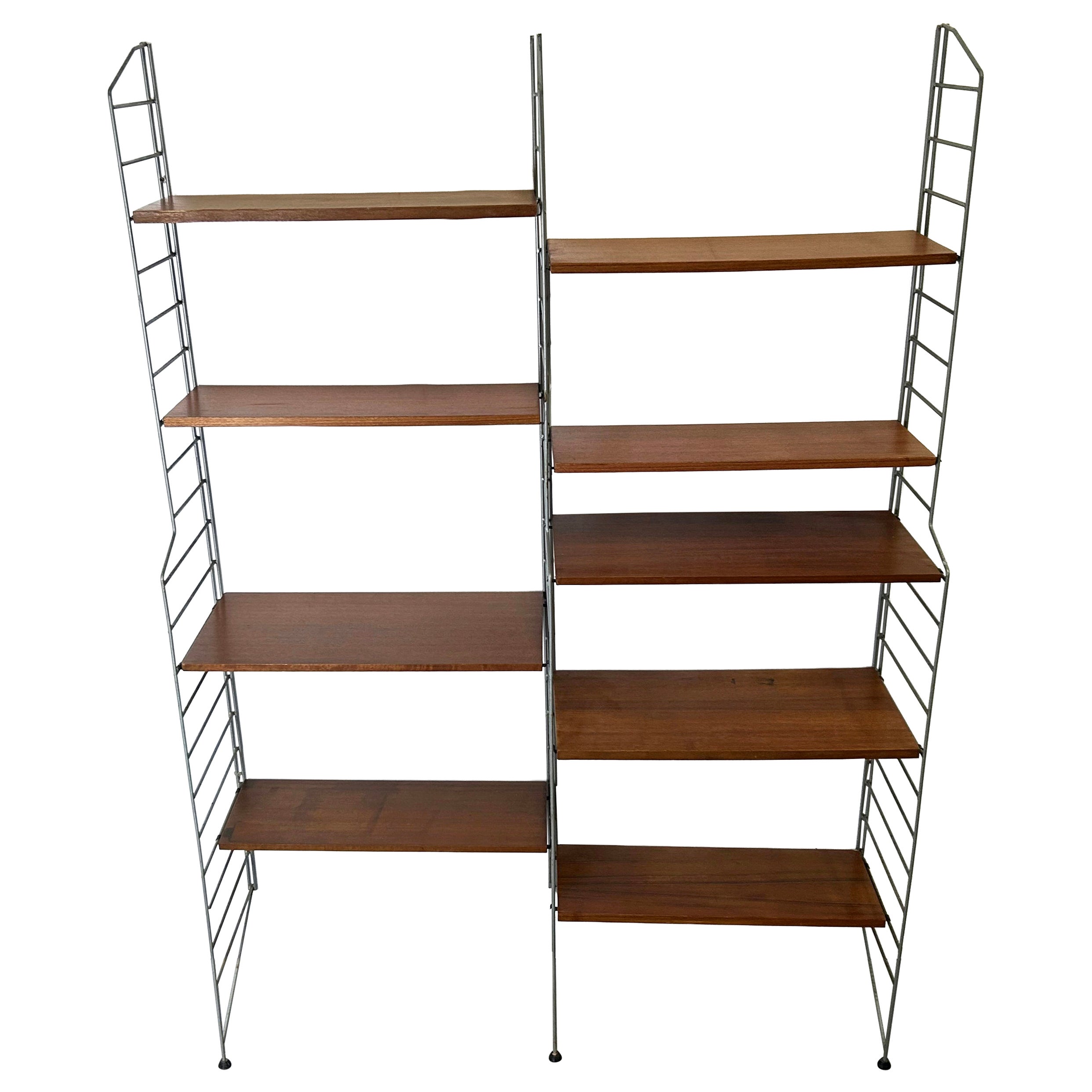 Sistema di scaffalature Mid-Century del 1960 di Brianco