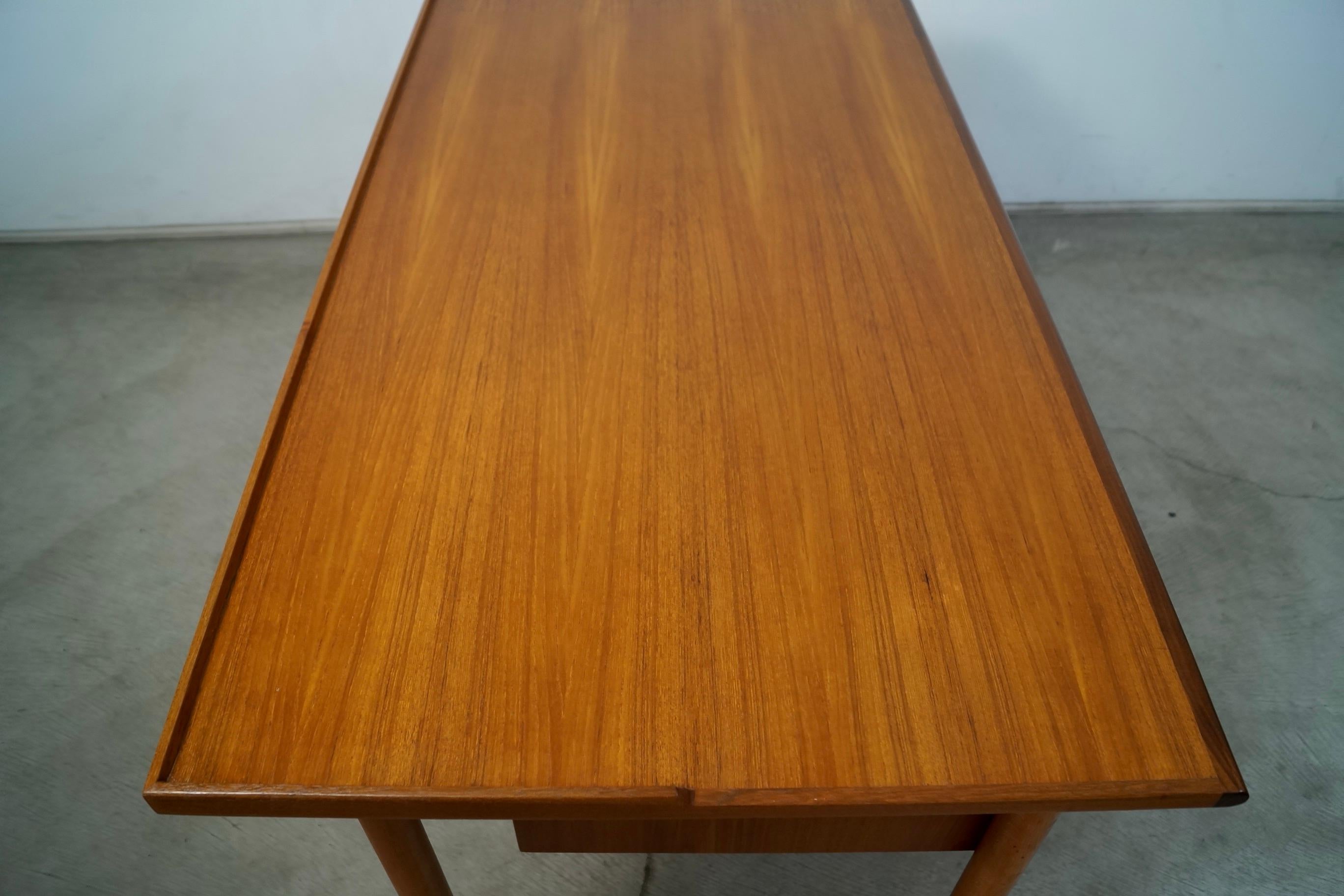 1960's Mid-Century Swedish Modern Lammhults Teak Desk 8