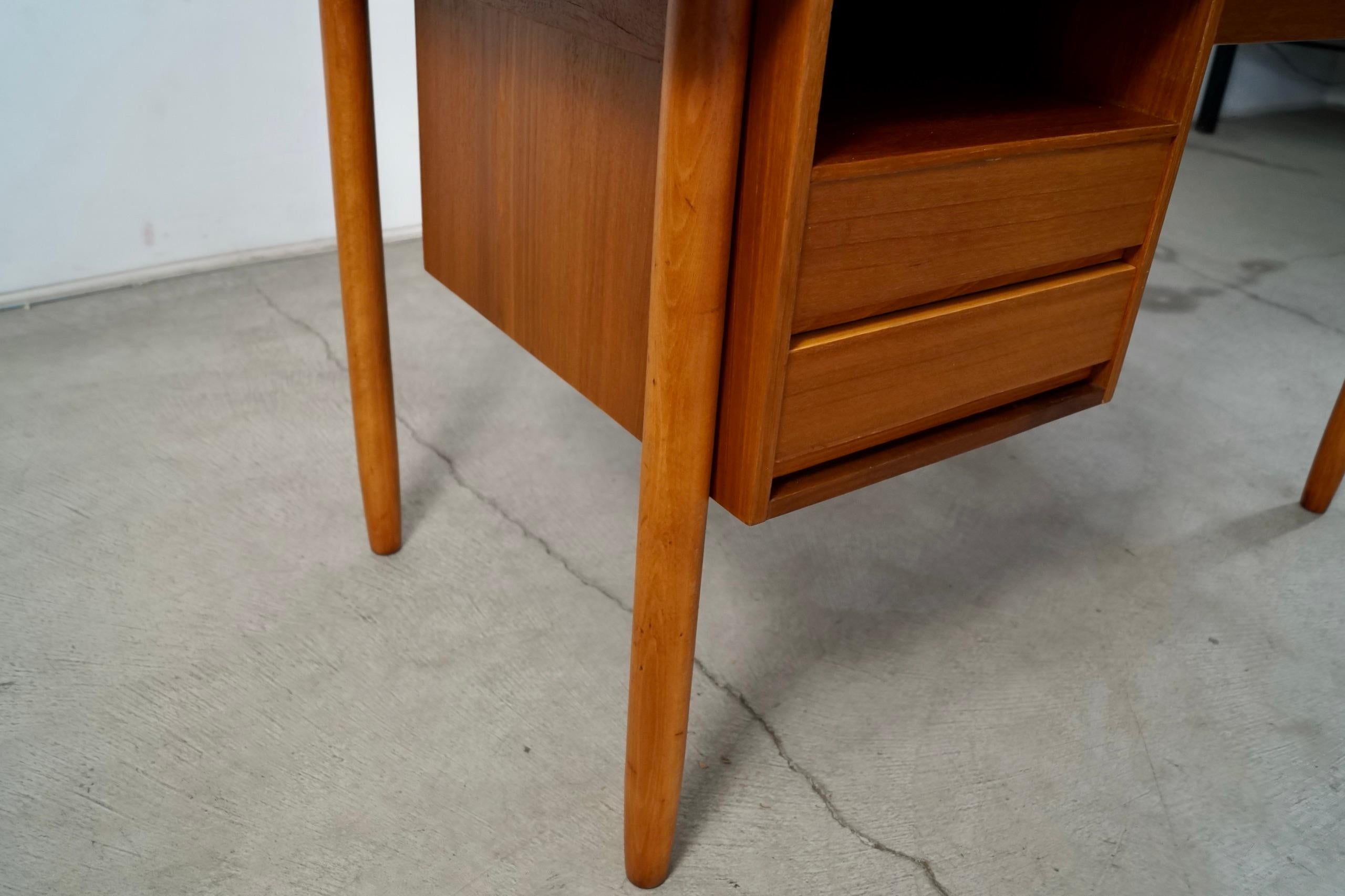 1960's Mid-Century Swedish Modern Lammhults Teak Desk 13