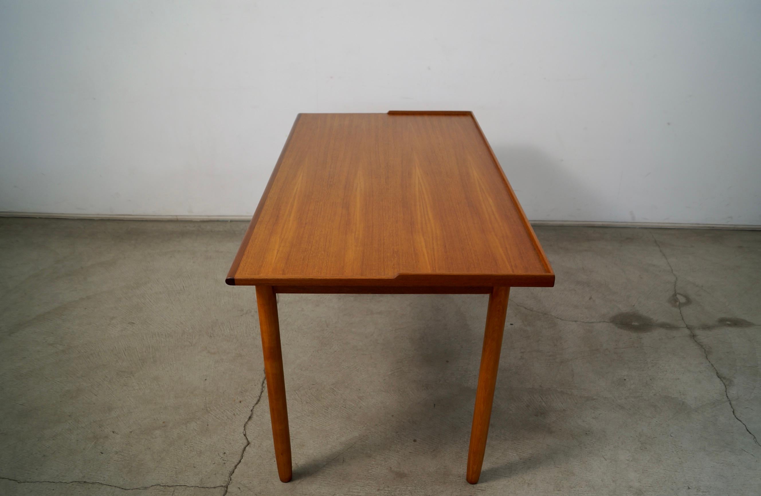 1960's Mid-Century Swedish Modern Lammhults Teak Desk 3