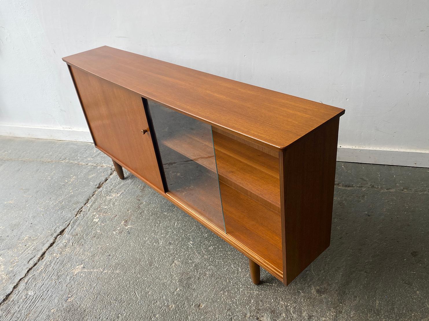 Mid-Century Modern 1960’s Mid-Century teak bookcase by Avalon For Sale
