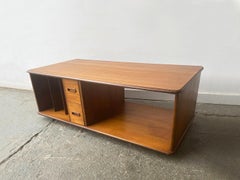 1960s Mid-century teak media Unit / TV stand / coffee table by Meredrew