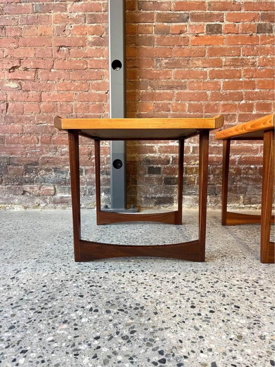 Mid-20th Century 1960s Mid Century Teak Side  End Tables For Sale