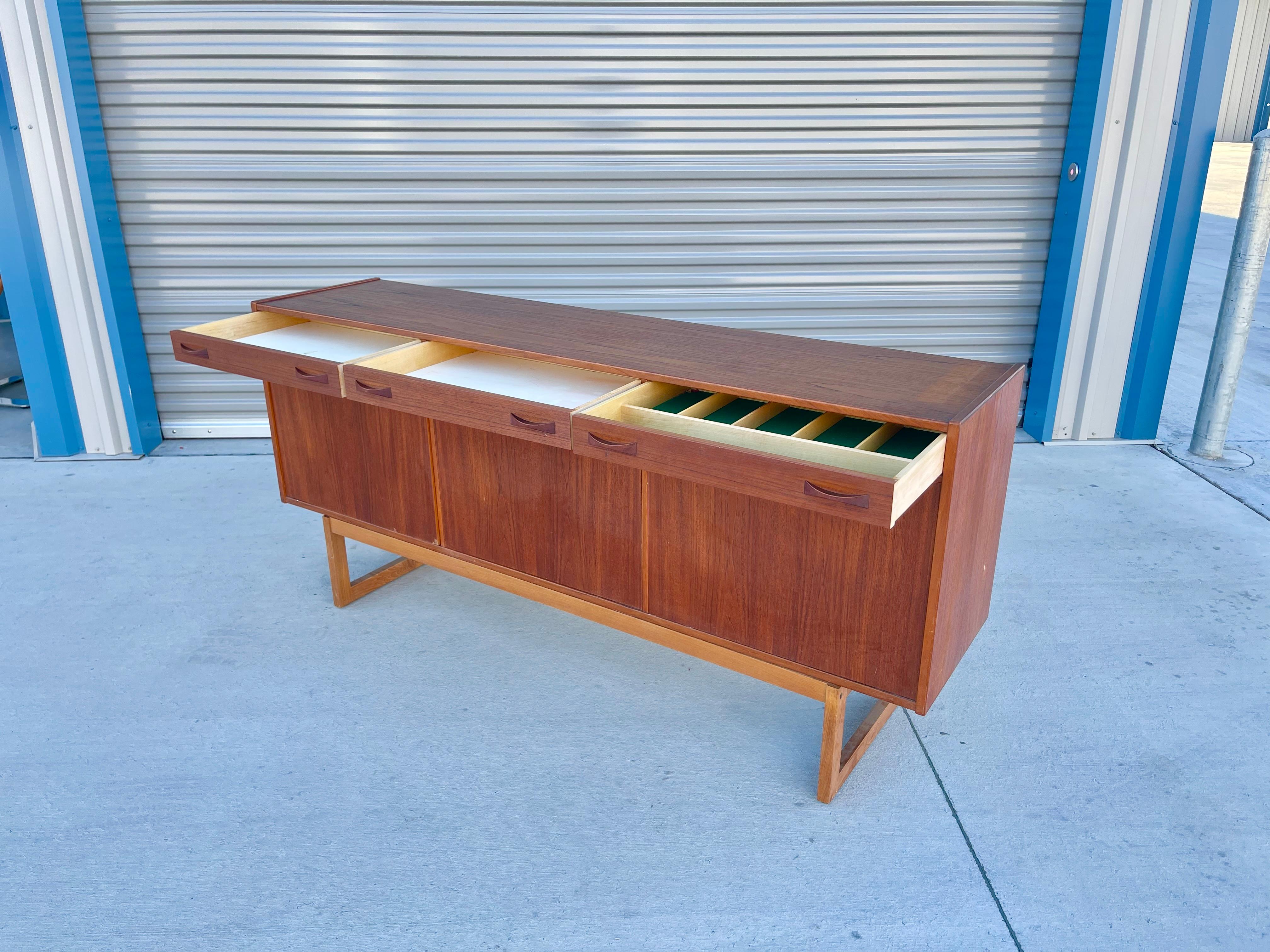 1960s Mid Century Teak Sideboard by Age Olofsson for Ulferts Mobler For Sale 3