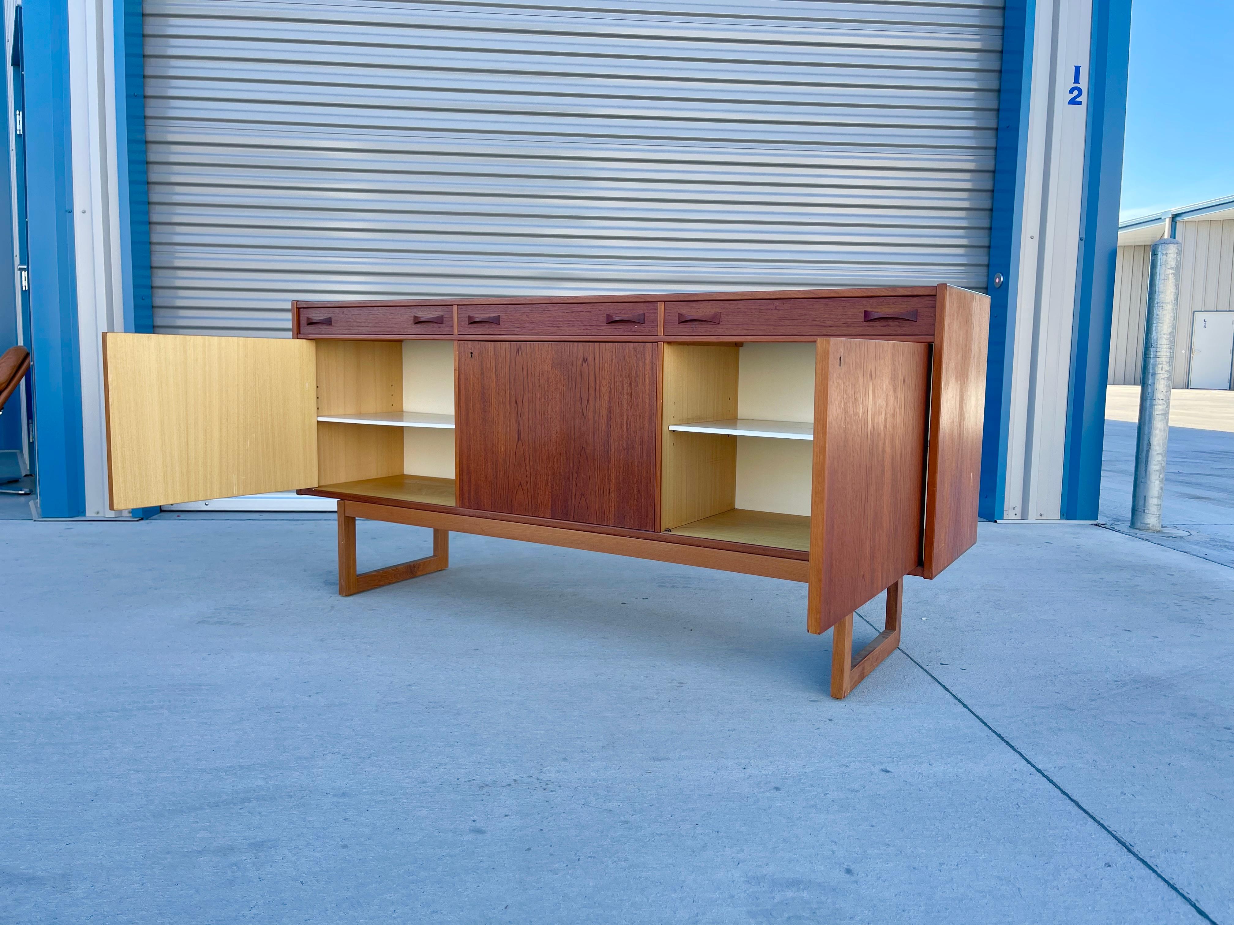 1960s Mid Century Teak Sideboard by Age Olofsson for Ulferts Mobler For Sale 4