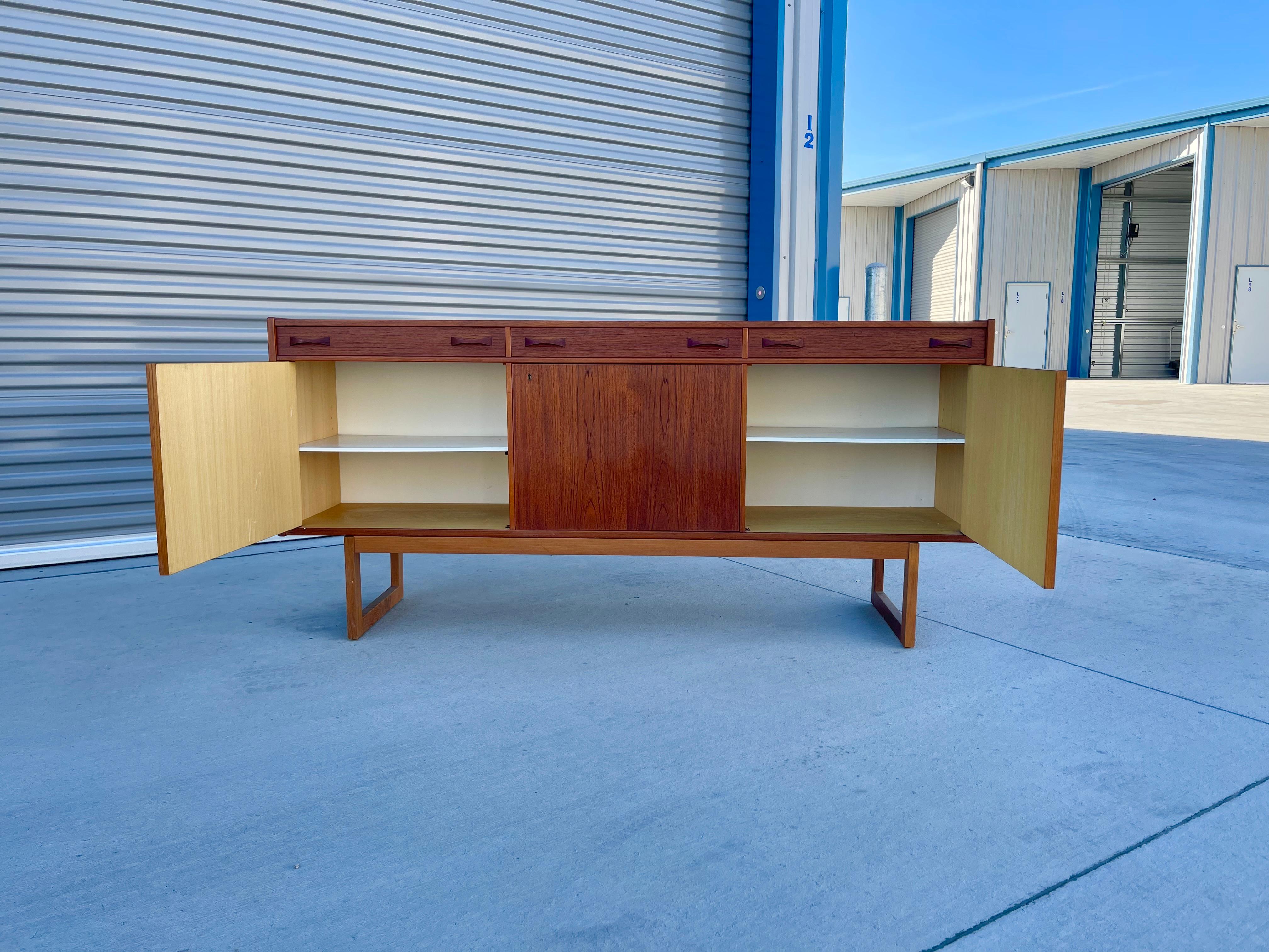 1960s Mid Century Teak Sideboard by Age Olofsson for Ulferts Mobler For Sale 5