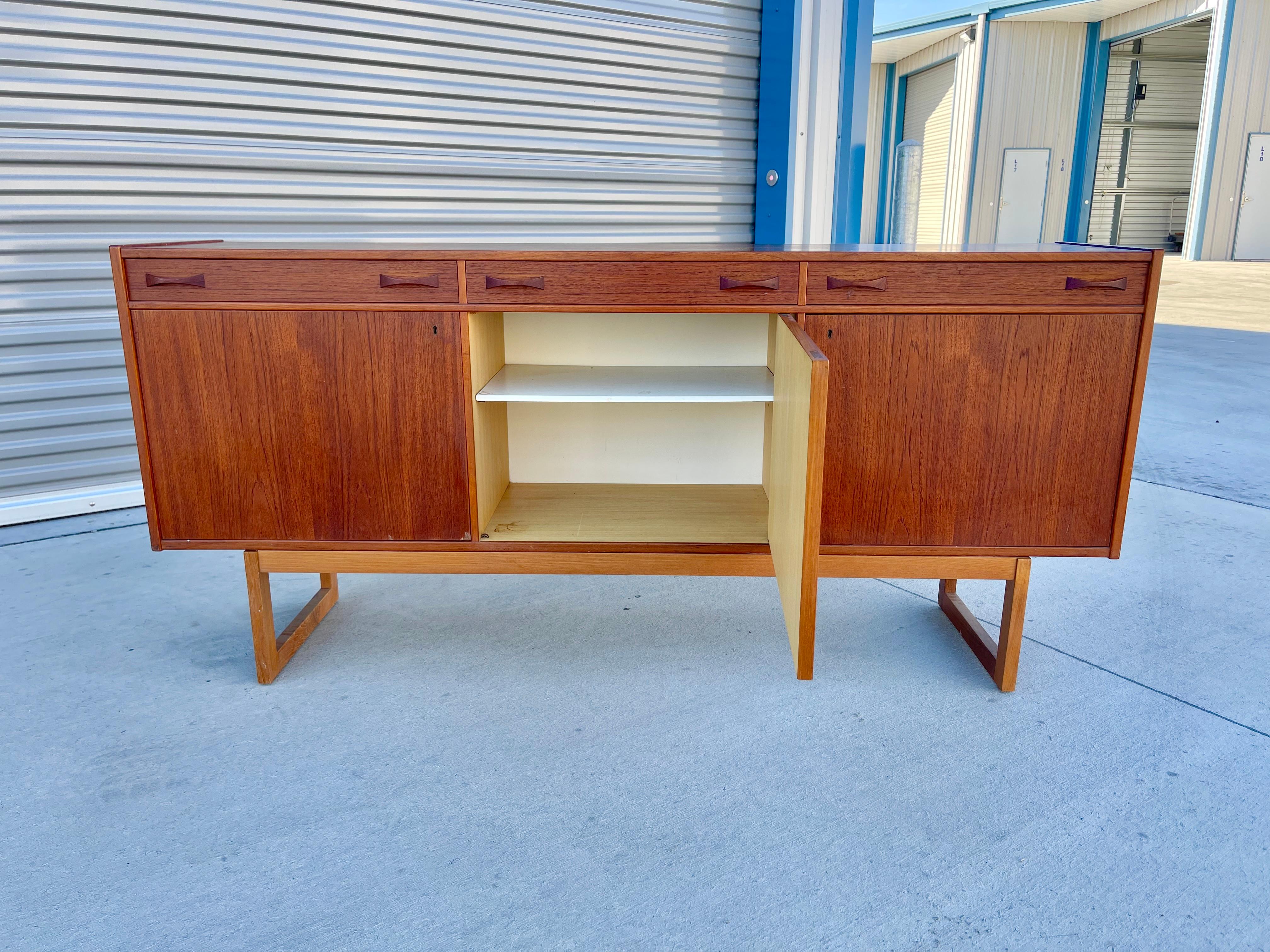 1960s Mid Century Teak Sideboard by Age Olofsson for Ulferts Mobler For Sale 7
