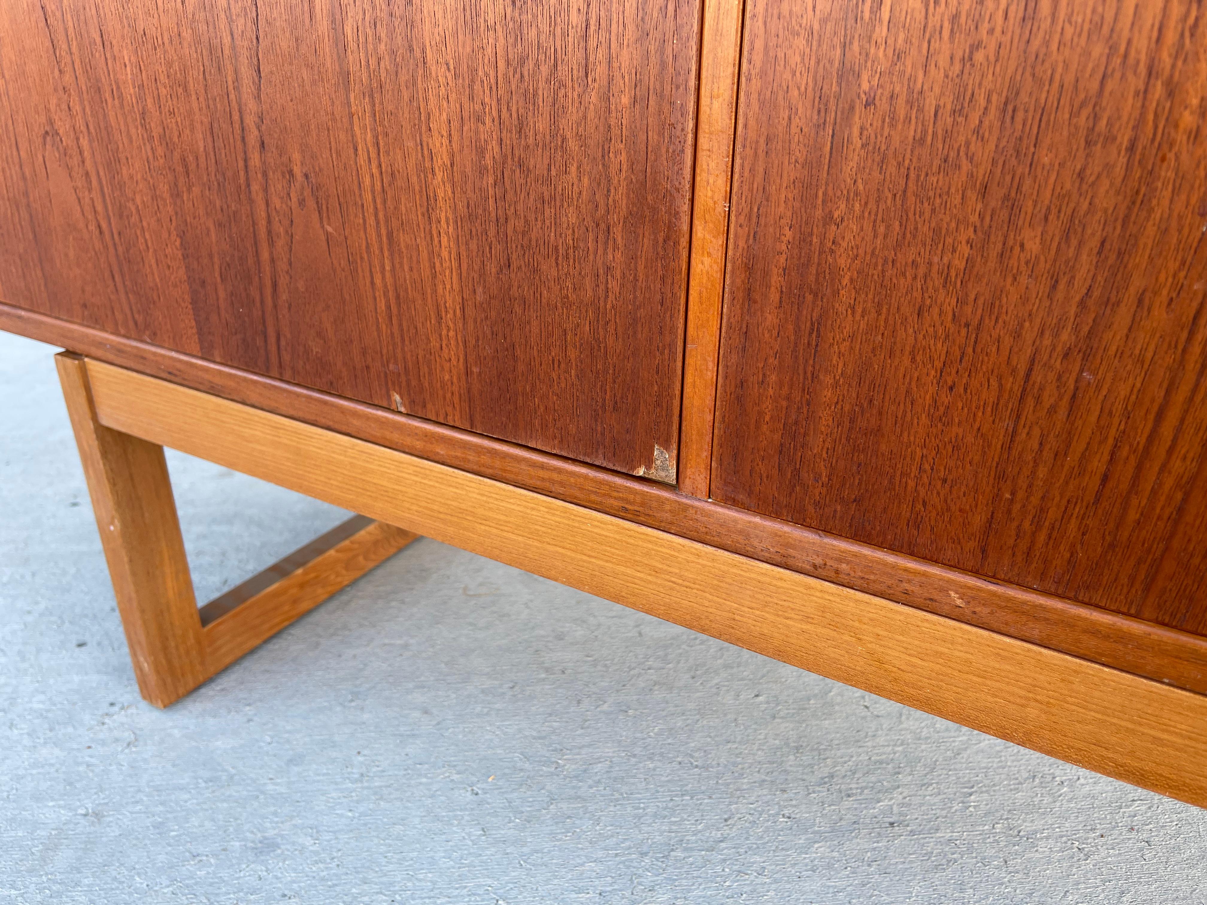1960s Mid Century Teak Sideboard by Age Olofsson for Ulferts Mobler For Sale 9