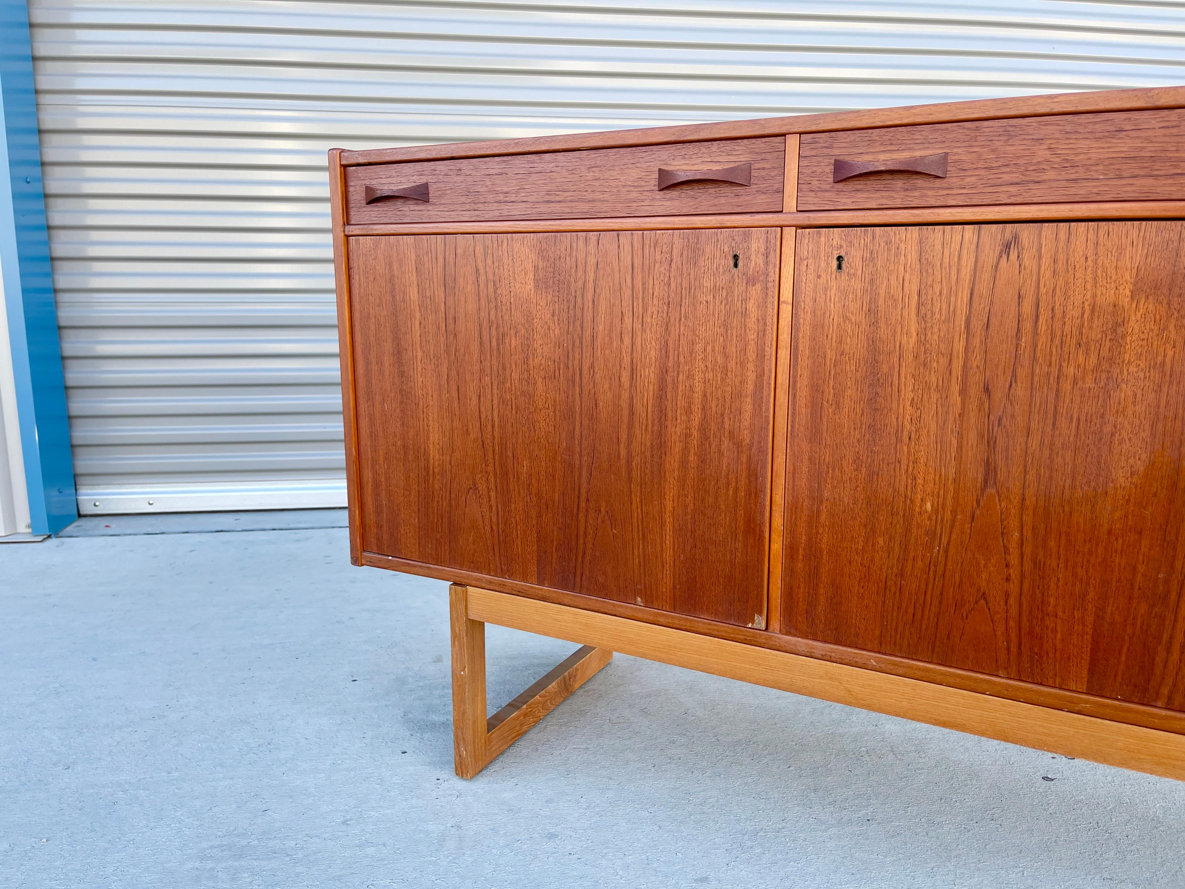 1960s Mid Century Teak Sideboard by Age Olofsson for Ulferts Mobler For Sale 2