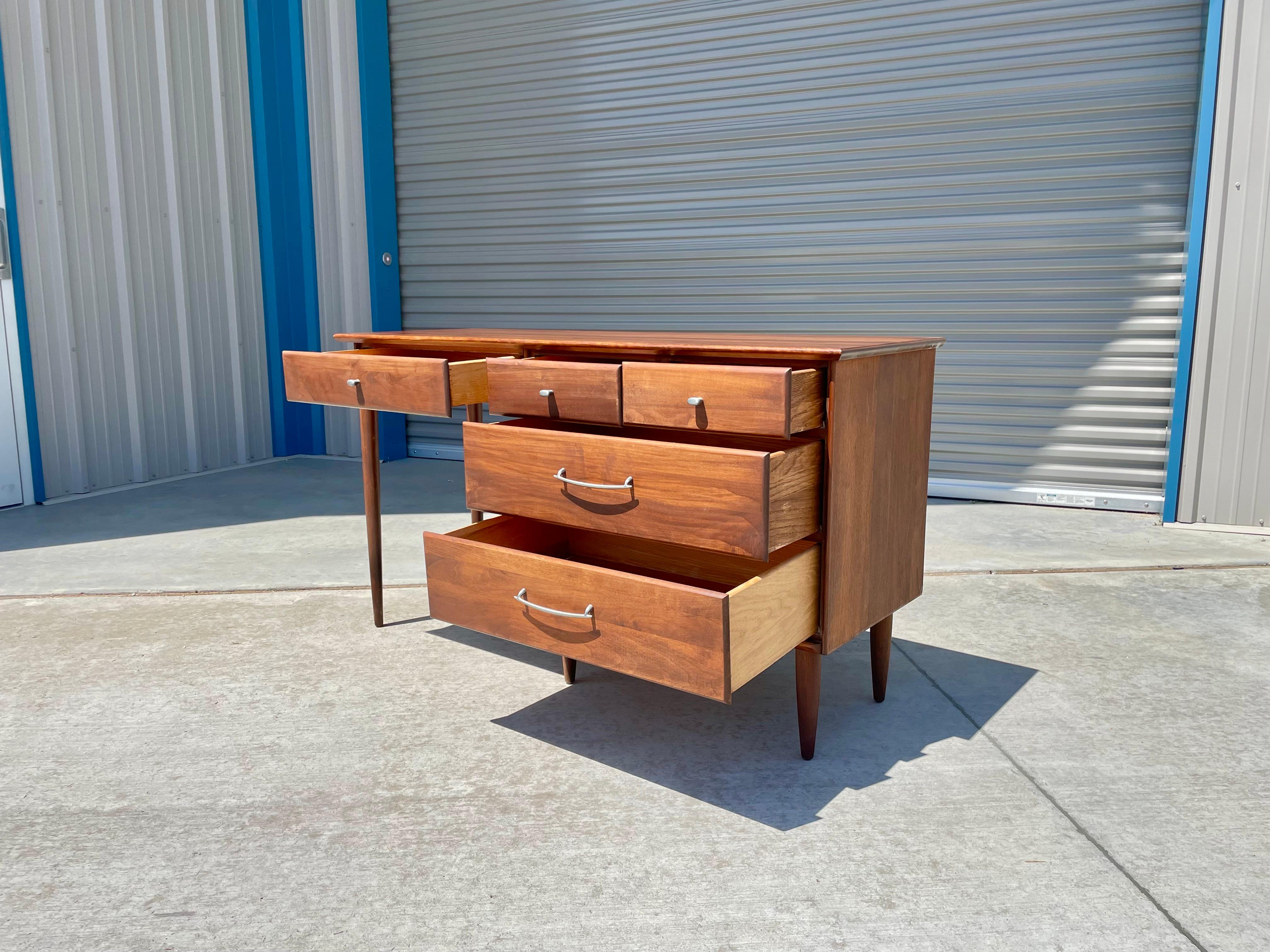 1960s Mid Century Walnut Desk by Ace- Hi 5