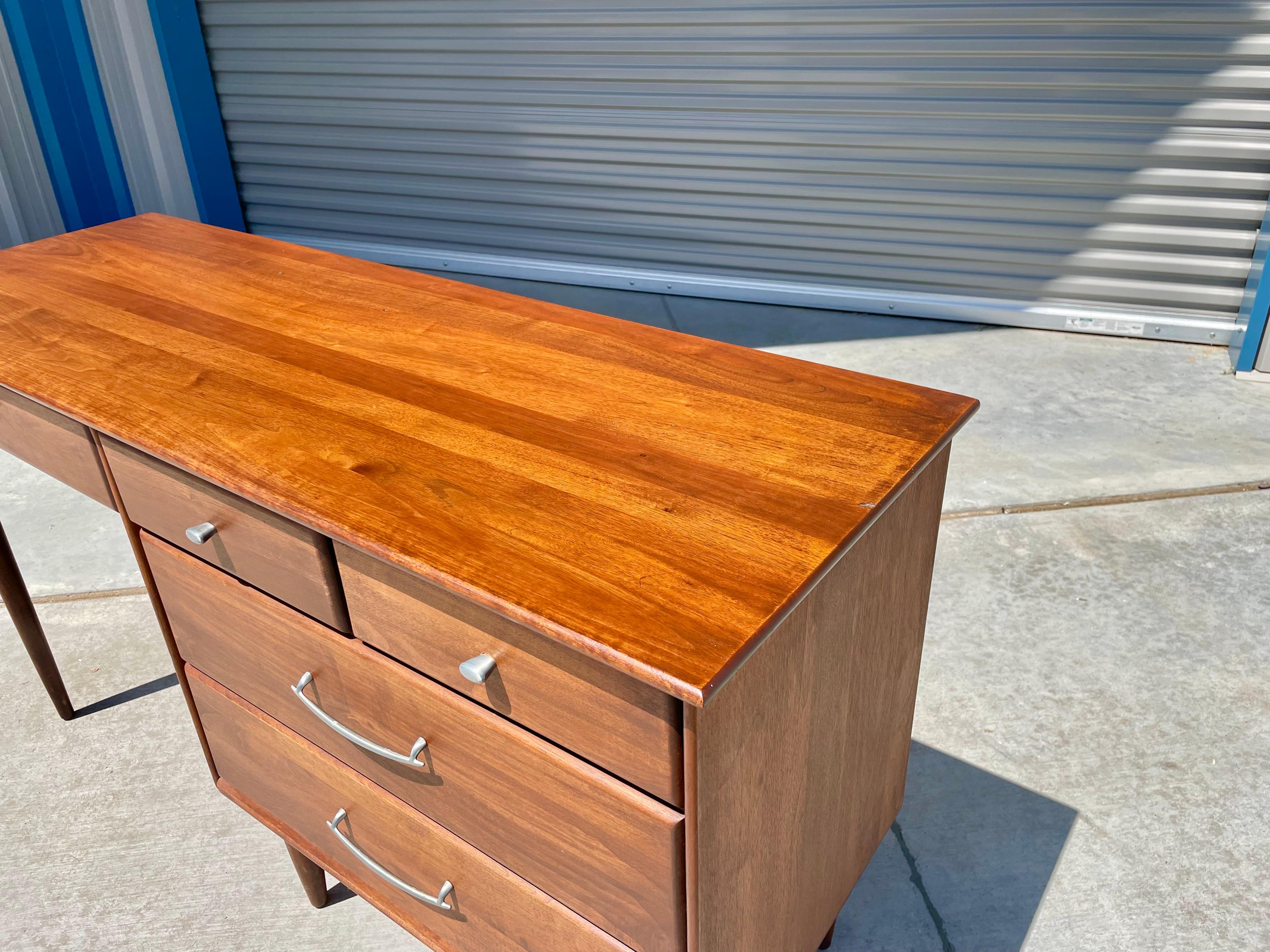 1960s Mid Century Walnut Desk by Ace- Hi 3