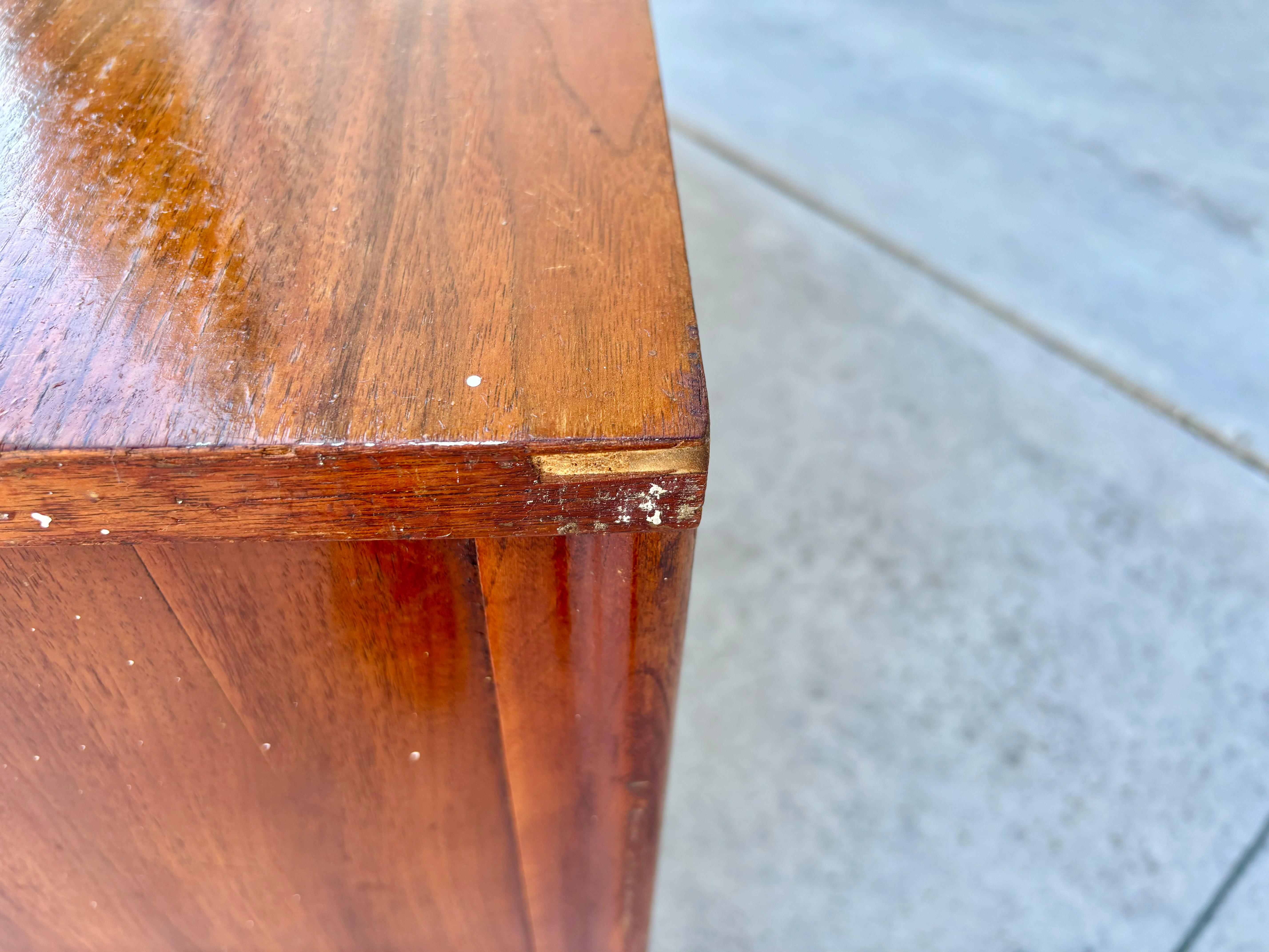 1960s Mid Century Walnut Dresser by Kent Coffey For Sale 12