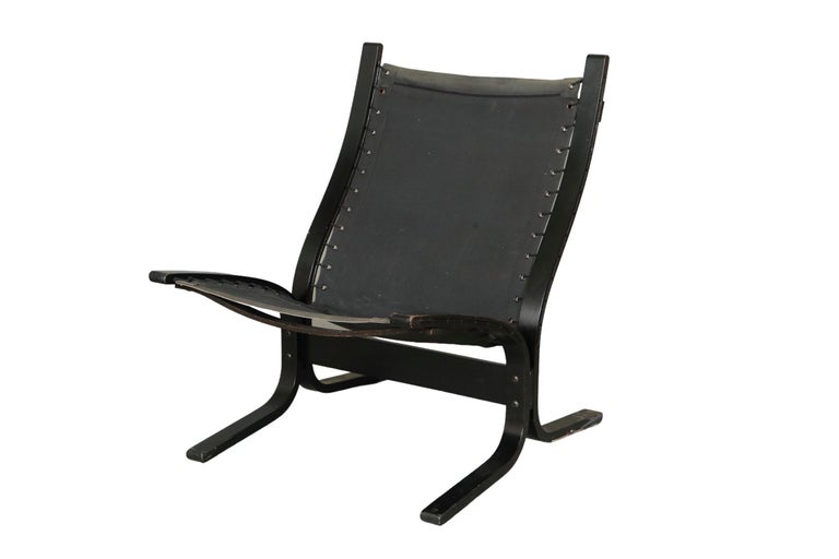 Mid-20th Century 1960’s Mid Century “Westnofa” Lounge Chair by Norwegian Designer Ingmar Relling.