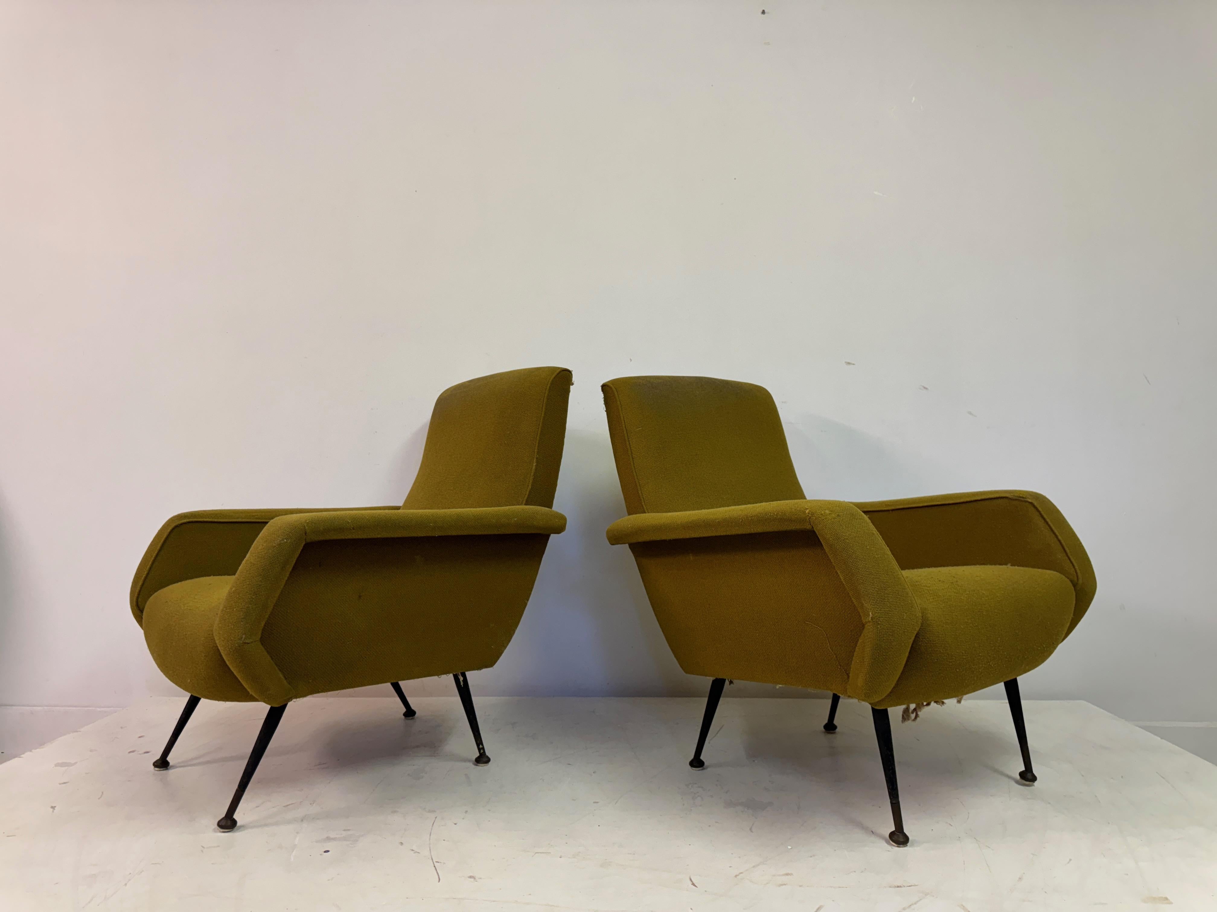 1960s Midcentury Armchairs 3