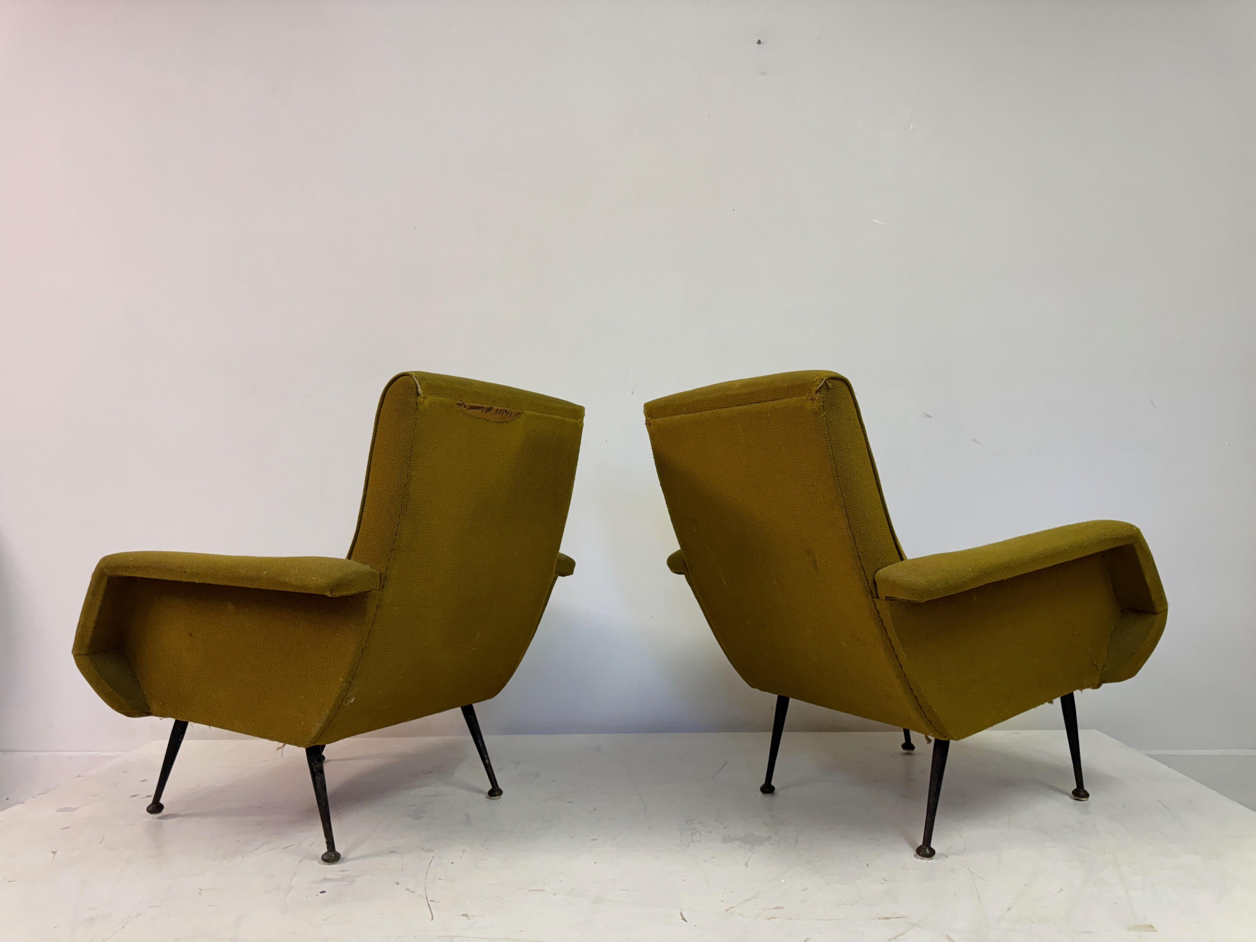 1960s Midcentury Armchairs 1