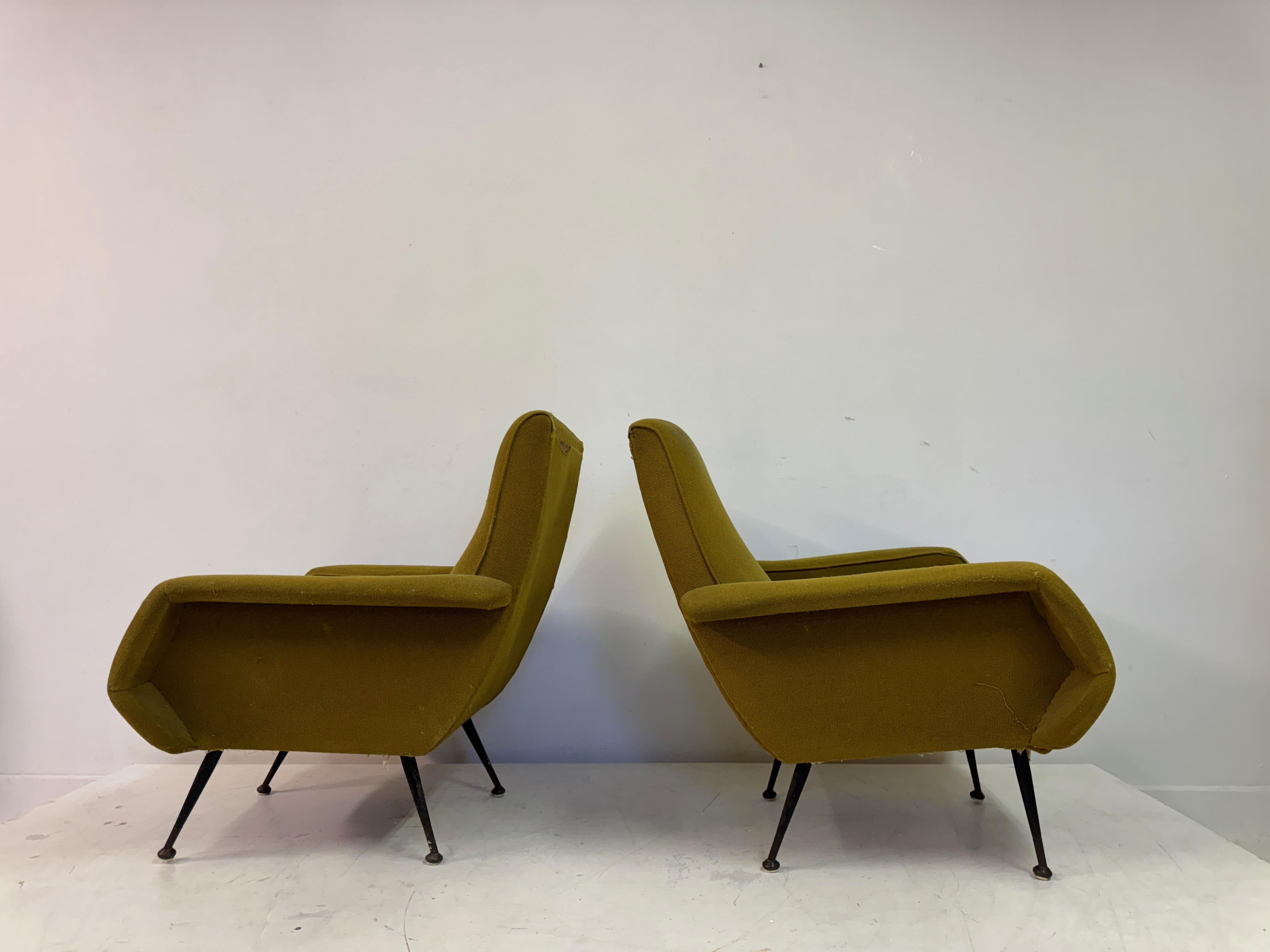 1960s Midcentury Armchairs 2