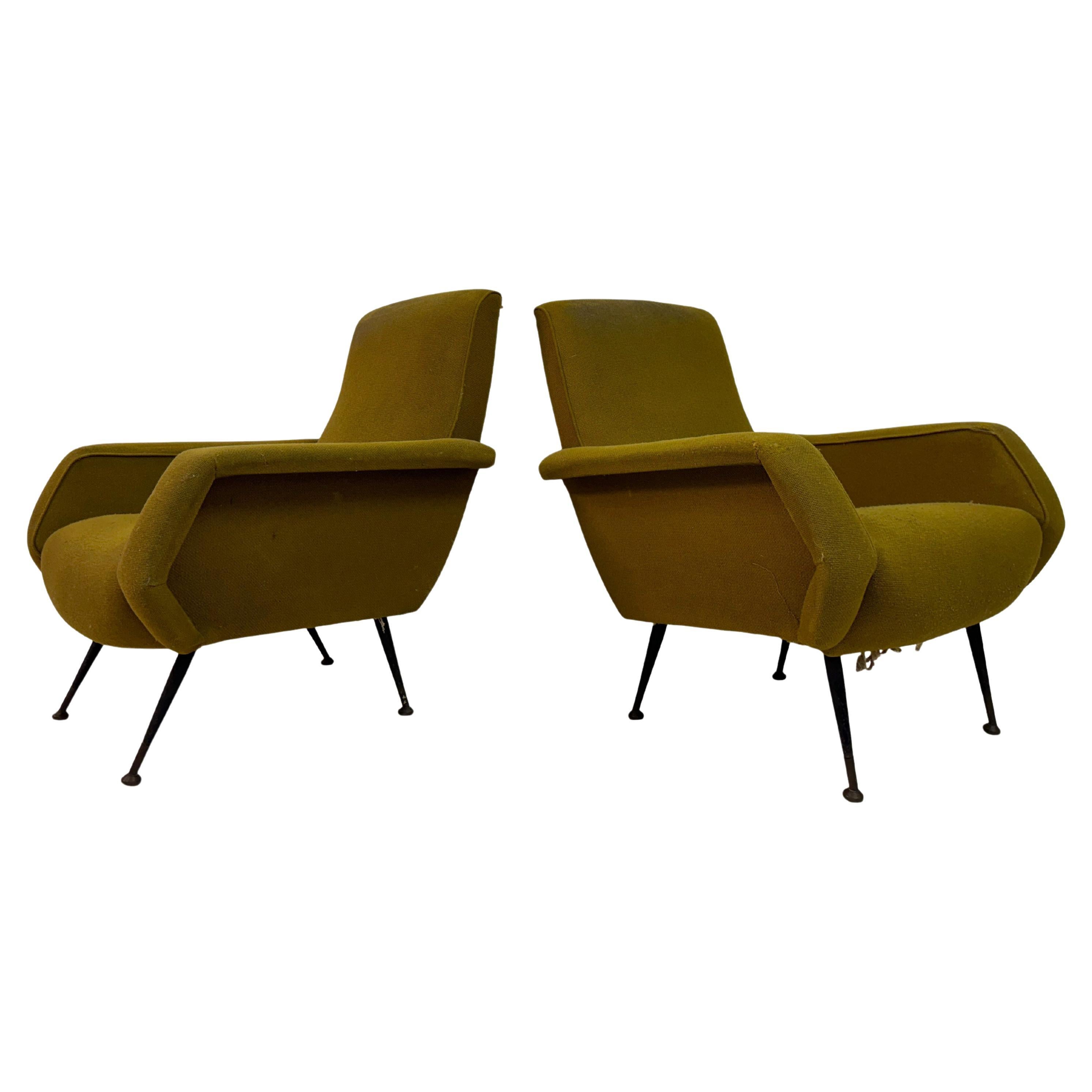 1960s Midcentury Armchairs