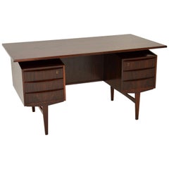 1960s Midcentury Danish Free Standing Desk