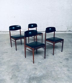 1960's Midcentury Dutch Design Dining Chairs