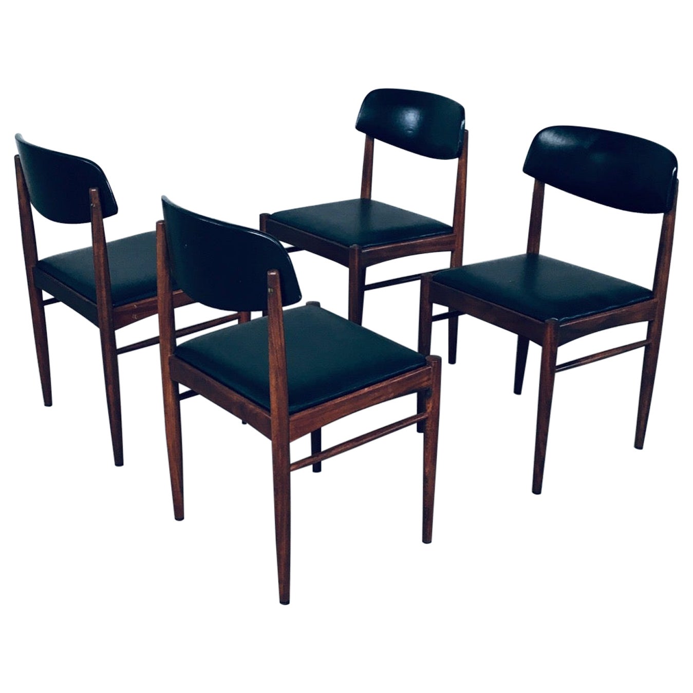 1960's Midcentury Dutch Design Esszimmerstühle