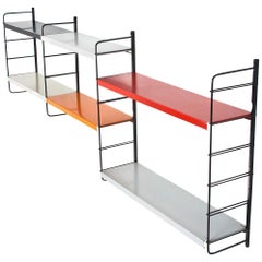 1960s Midcentury Dutch Modular Wall Unit by Tjerk Reijenga for Pilastro