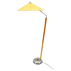 1960s Midcentury Floor Lamp "Japanese style" by Zukov, Czechoslovakia
