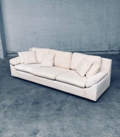 1960's Midcentury Modern Design Boucle Wool 3 Seat Sofa