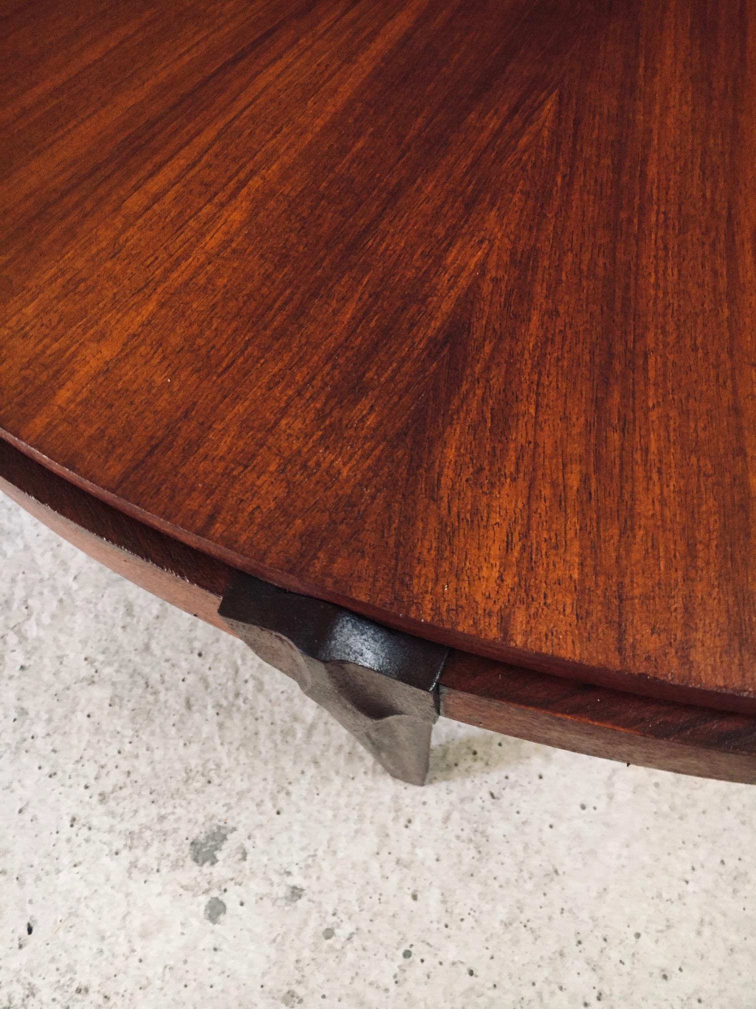 Tavolino da caffè in teak del 1960 Midcentury Modern The Modern Scandinavian Design in vendita 7