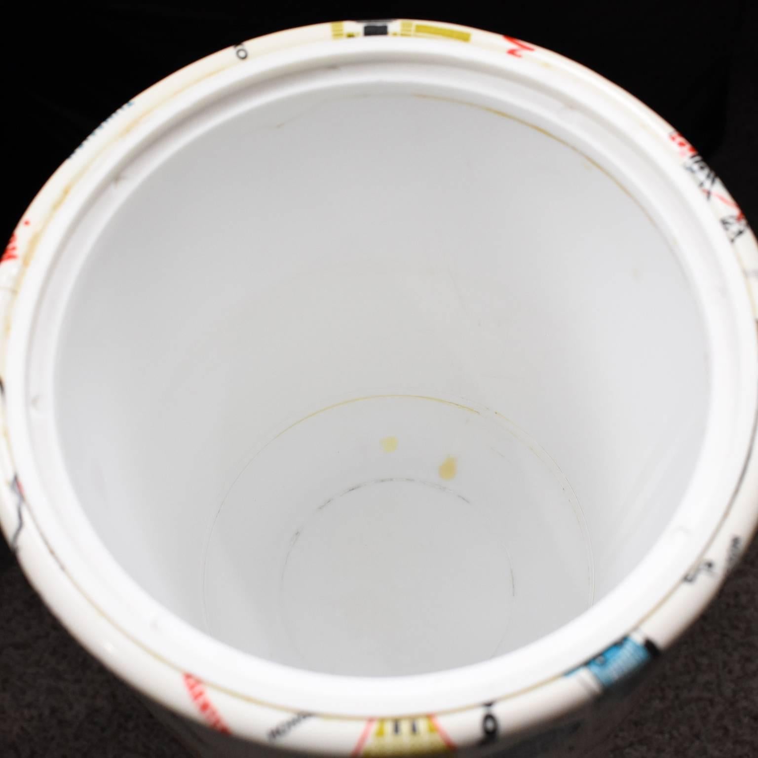 1960s Midcentury Morgan and Company Extra Tall Barware Ice Bucket 2