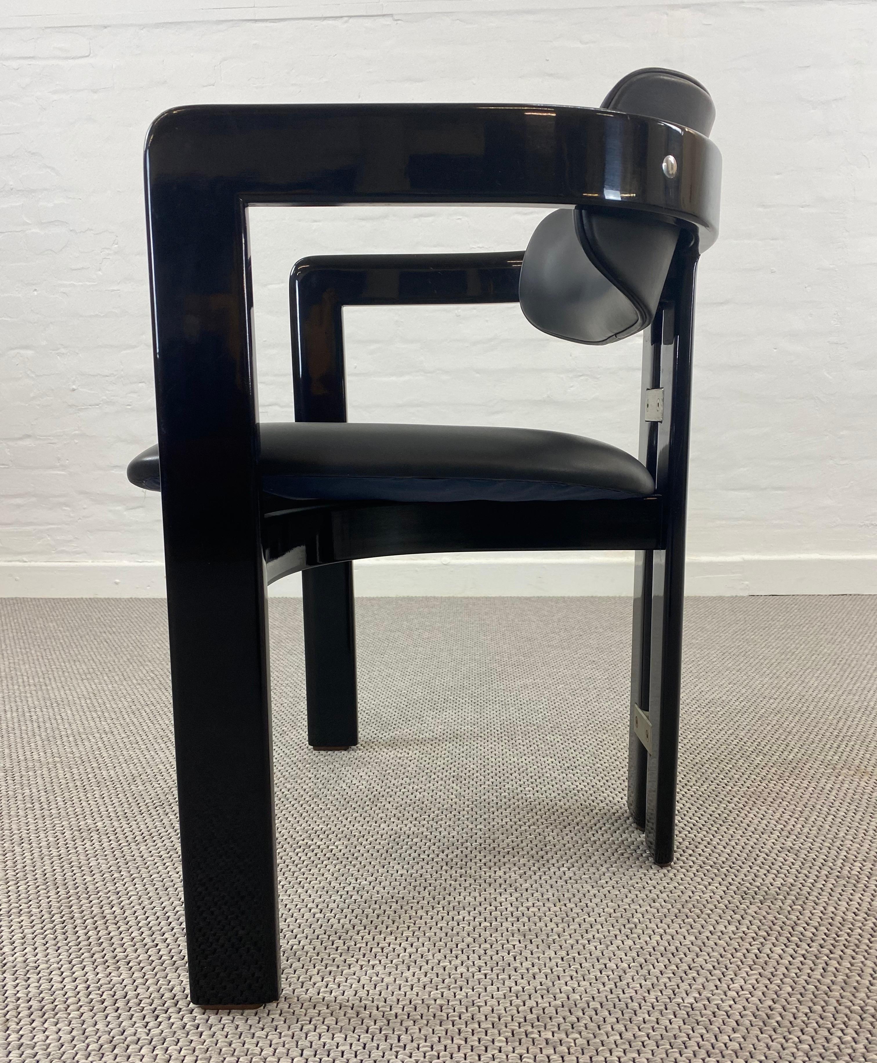 1960s Midcentury Pamplona Chair from Augusto Savini for Pozzi, Italy 7