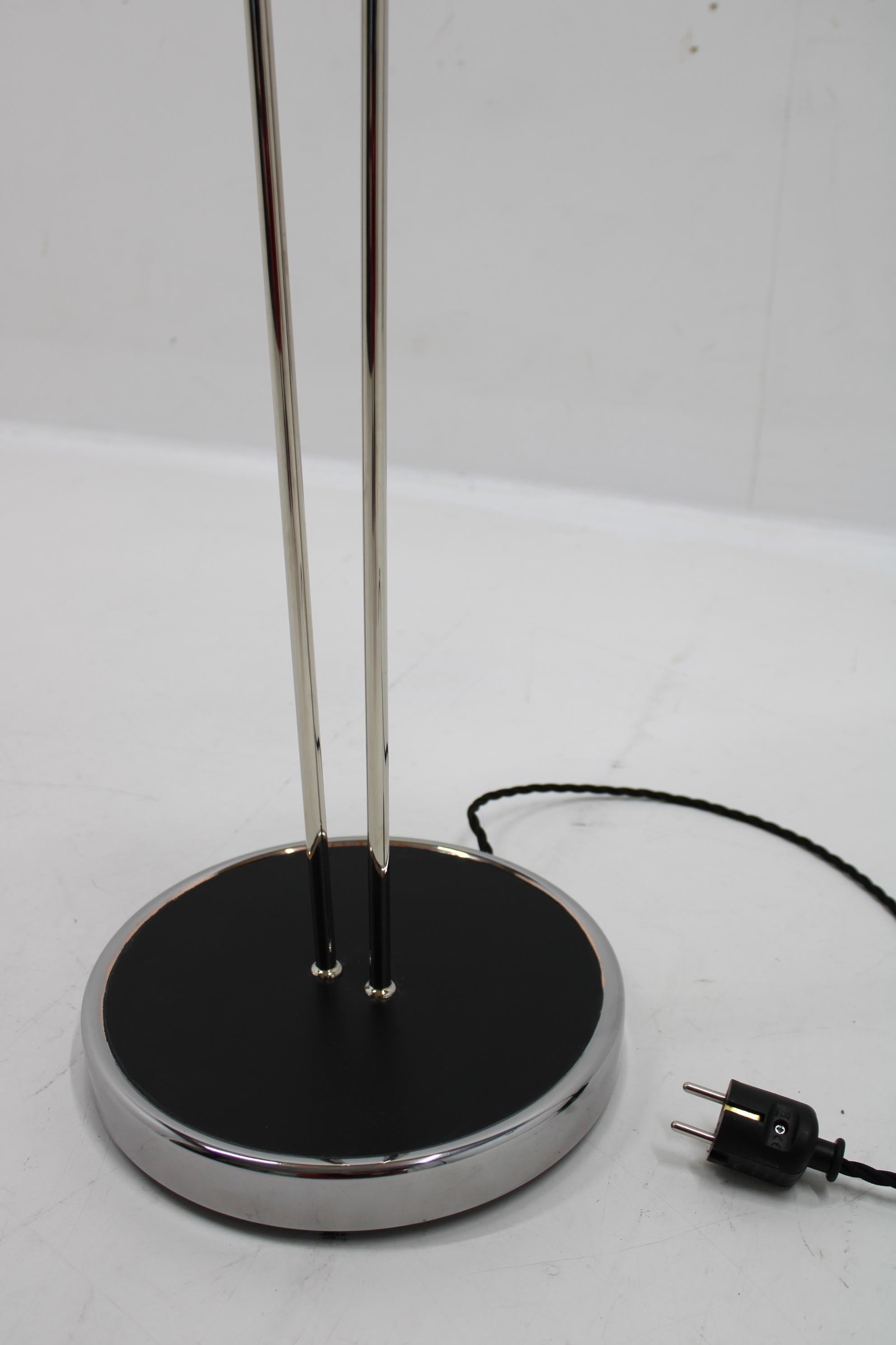 Mid-20th Century 1960s Midcentury Restored Floor Lamp, Czechoslovakia For Sale