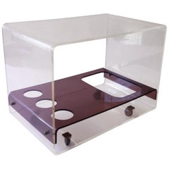 1960s, Midcentury Space Age Lucite Bar Cart