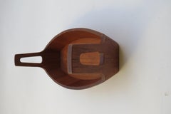 1960s Midcentury Teak Bowl by Anri Form, Italy