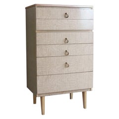 1960s Midcentury Retro Tall Chest of Drawers