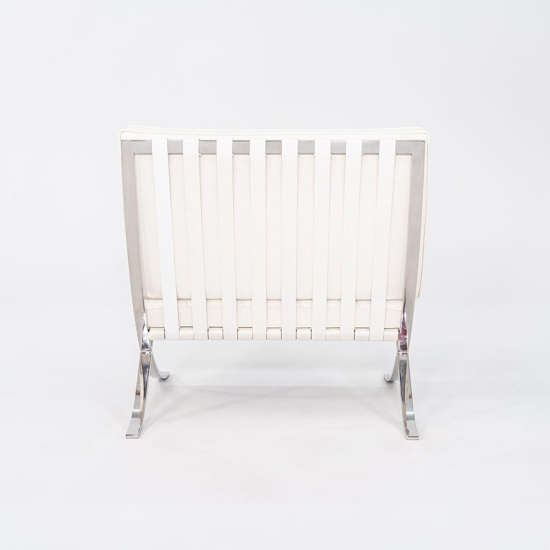 Mid-20th Century 1960s Mies van der Rohe for Knoll Barcelona Lounge Chair in Sabrina & Stainless For Sale